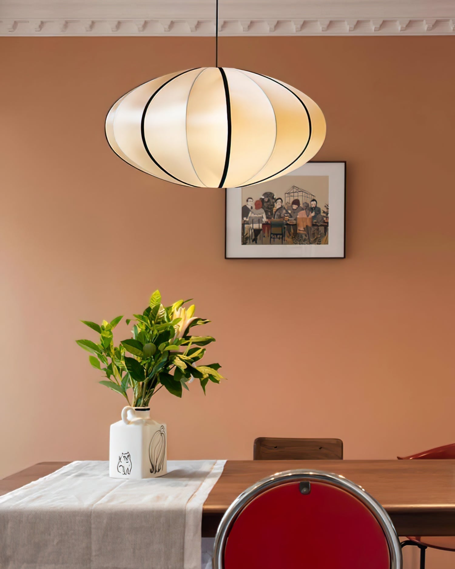 Viorace Tissu Futuriste Suspension