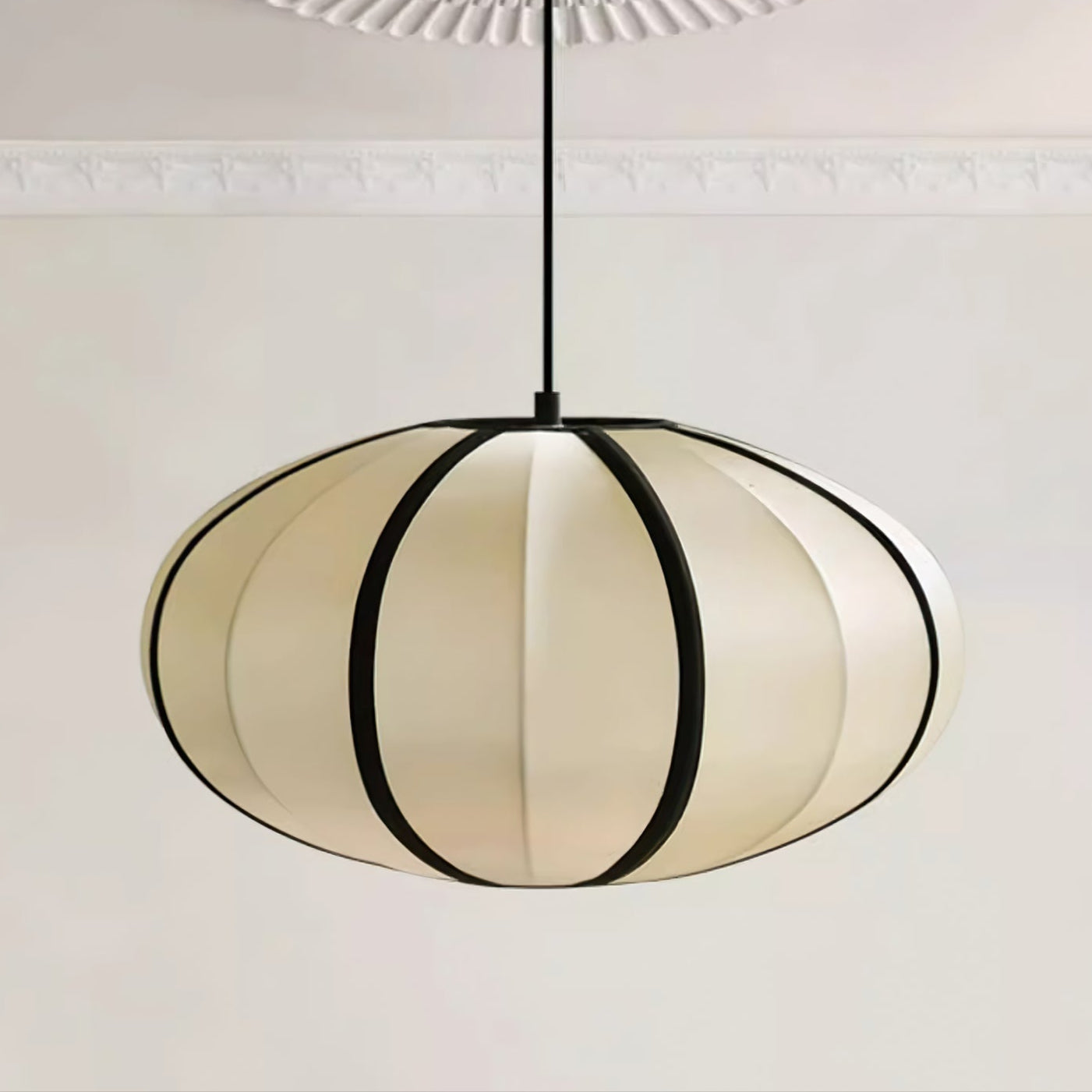 Daphne Lampe suspendue en tissu moderne