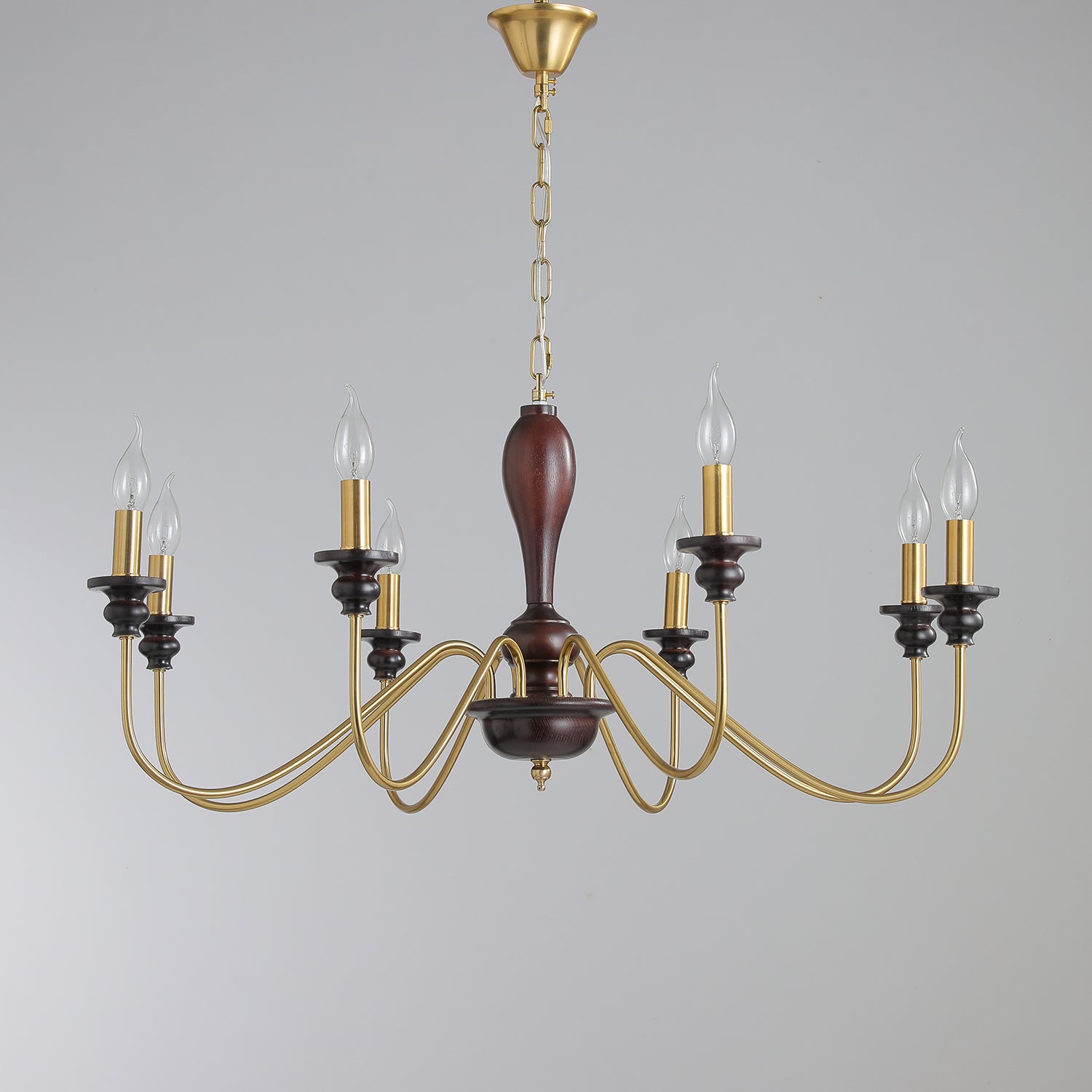 Ilvenan Lustre Vintage Traditionnel Élégant en Bois