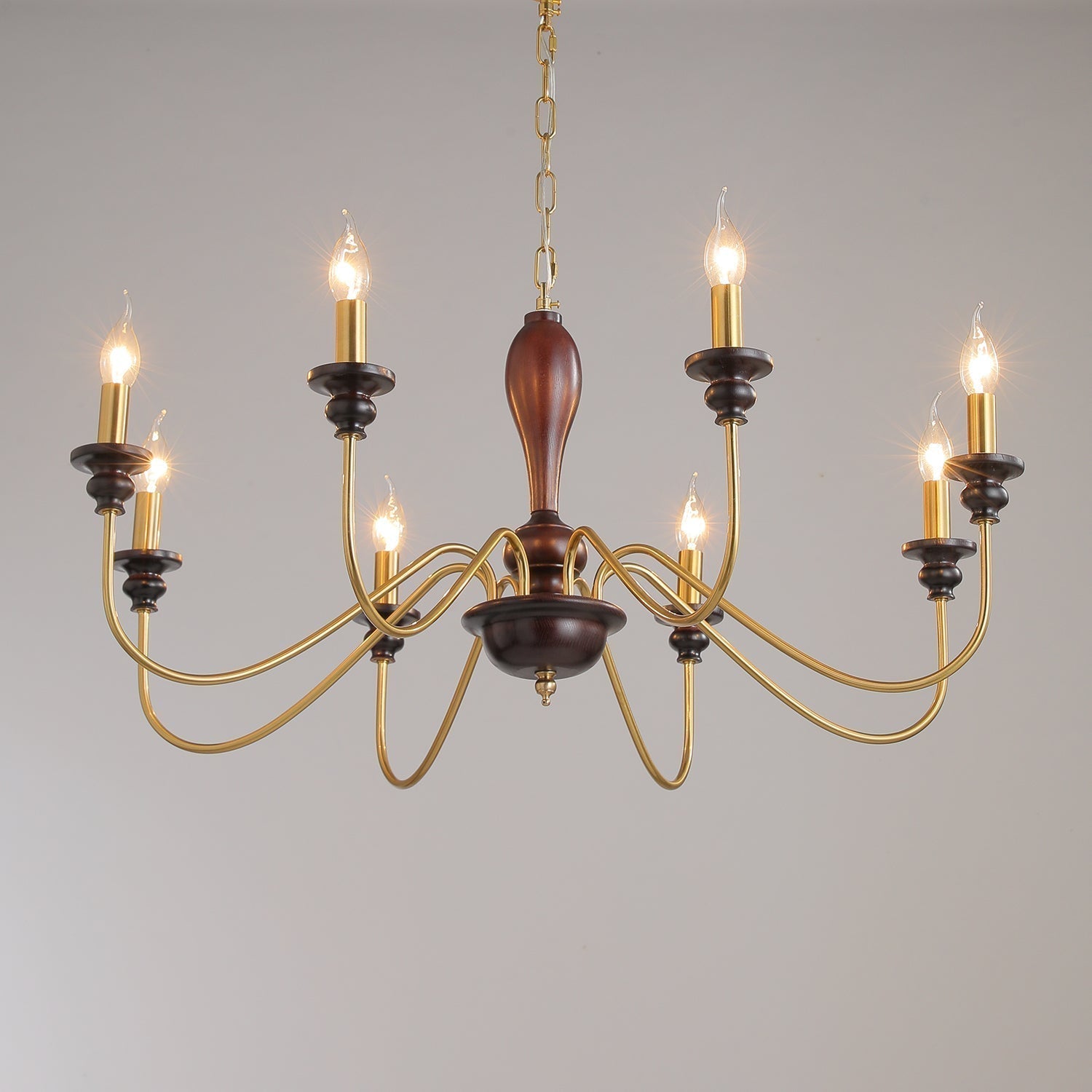 Ilvenan Lustre Vintage Traditionnel Élégant en Bois
