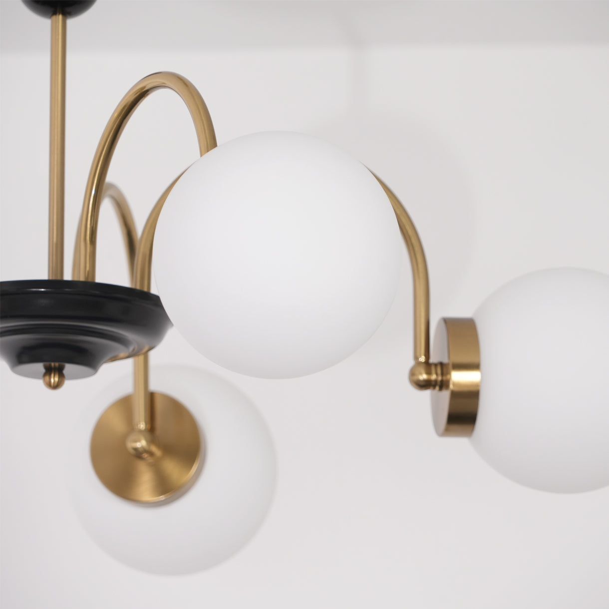Lustra Lustre Cadre en Tige et Blanc