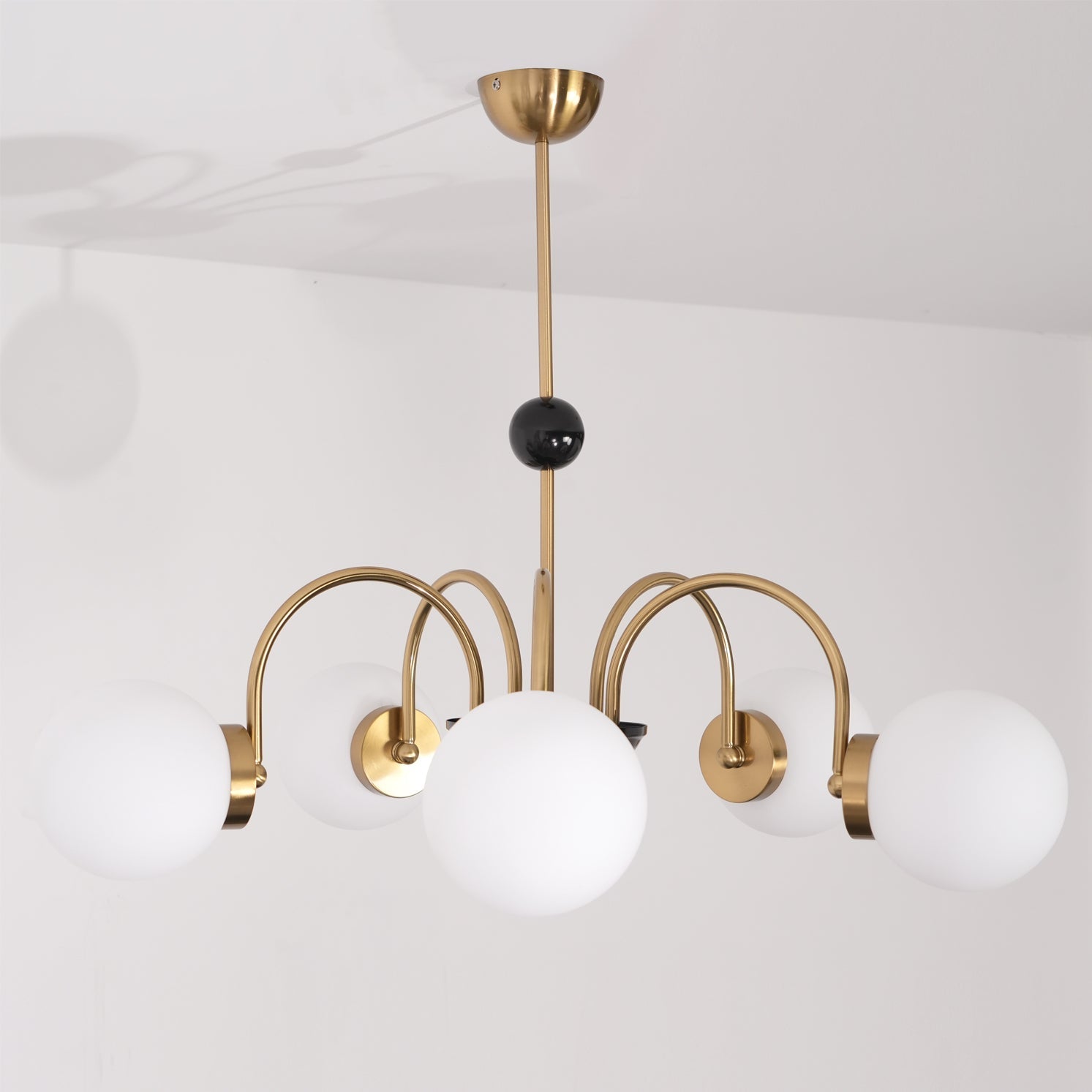 Lustra Lustre Cadre en Tige et Blanc