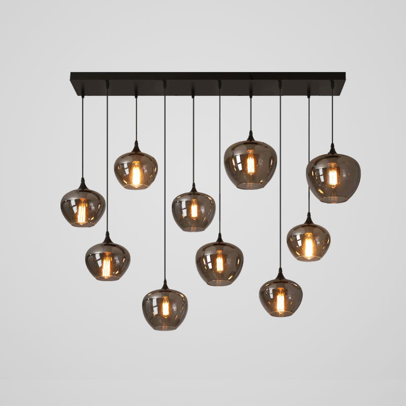 Talis Suspension en Verre Industrielle Chic