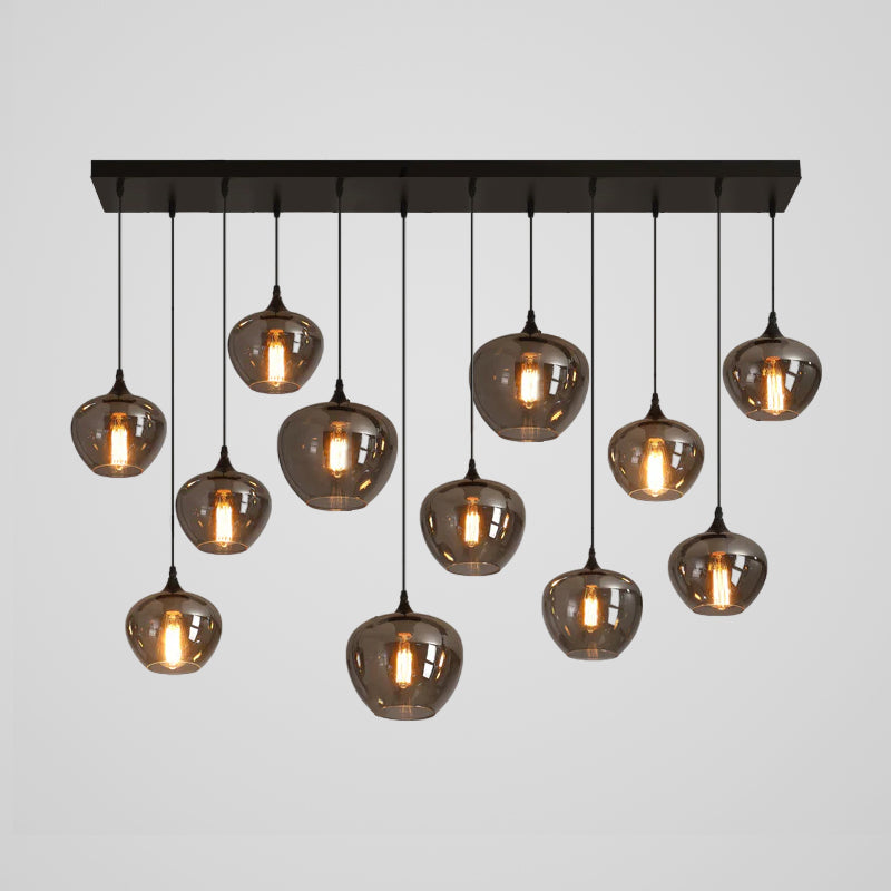Talis Suspension en Verre Industrielle Chic
