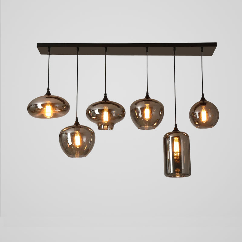 Talis Suspension en Verre Industrielle Chic