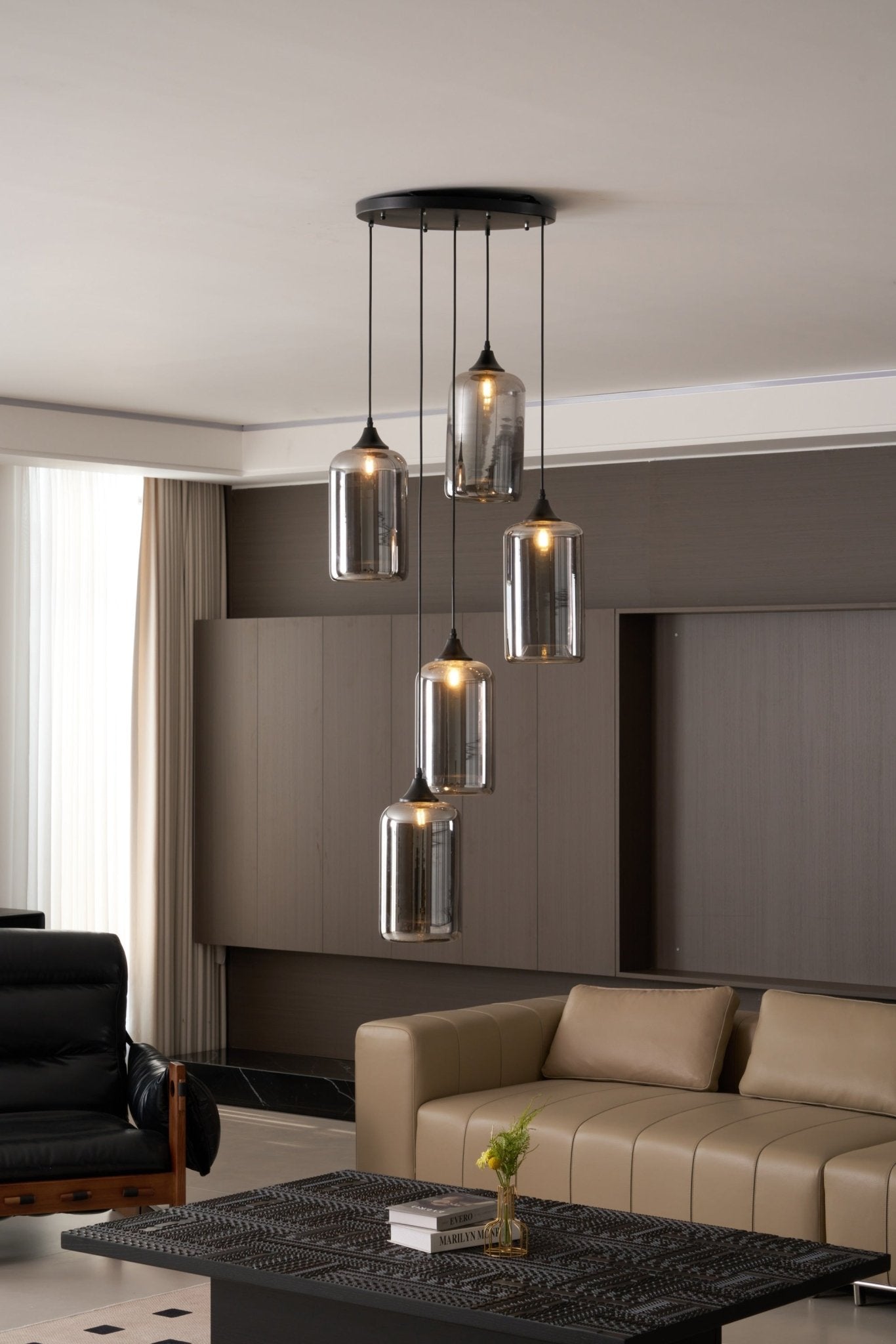 Mirelia Suspension Industrielle en Verre