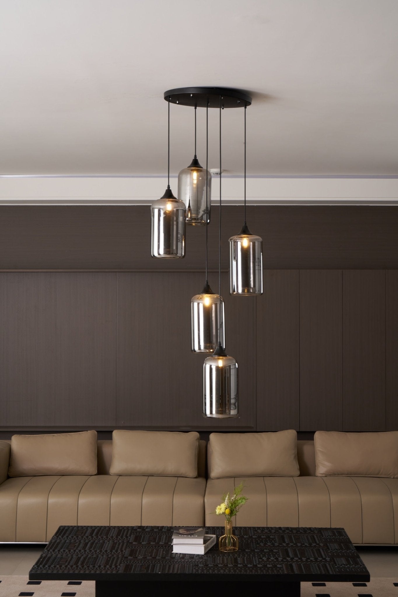 Talis Suspension en Verre Industrielle Chic