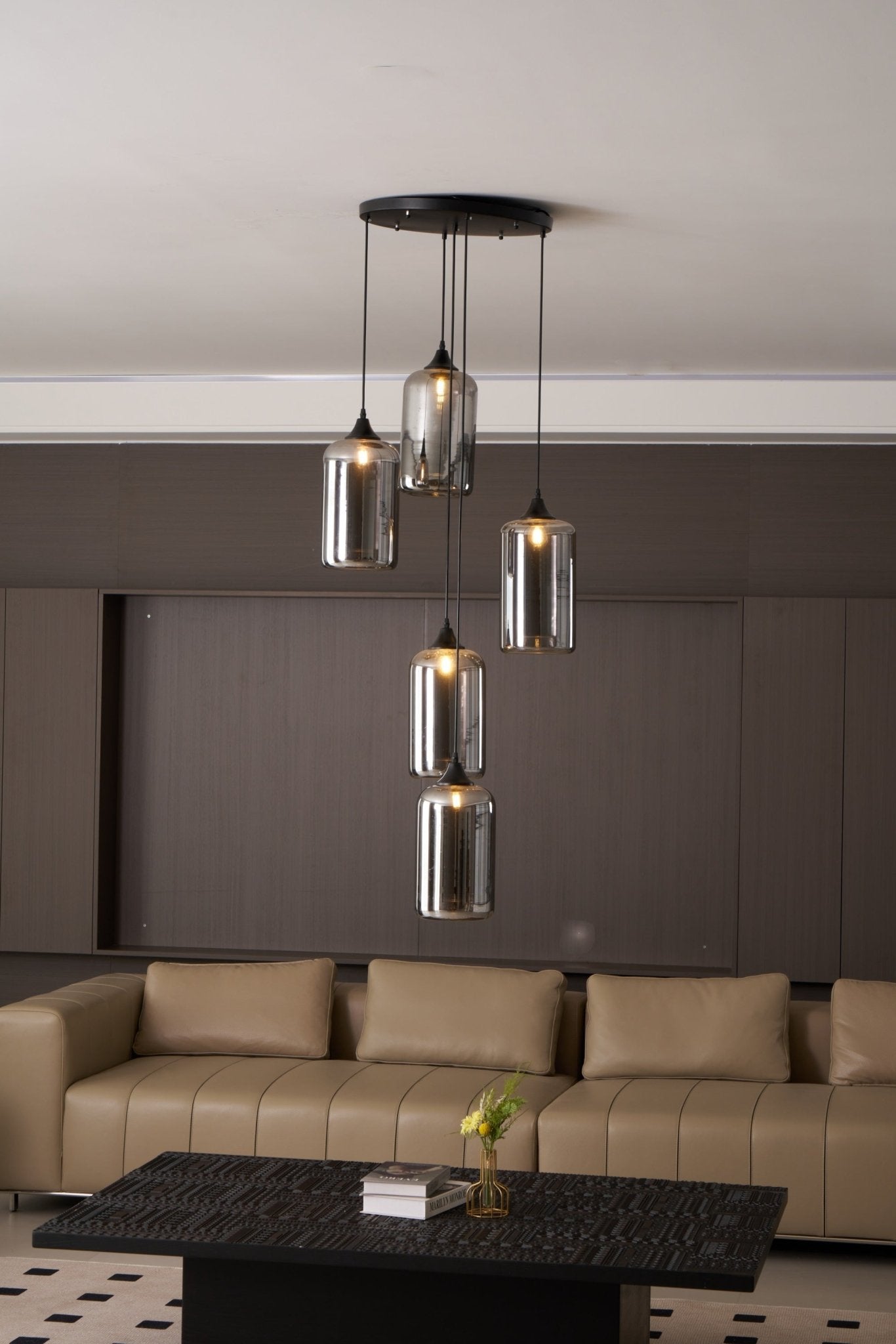Talis Suspension en Verre Industrielle Chic