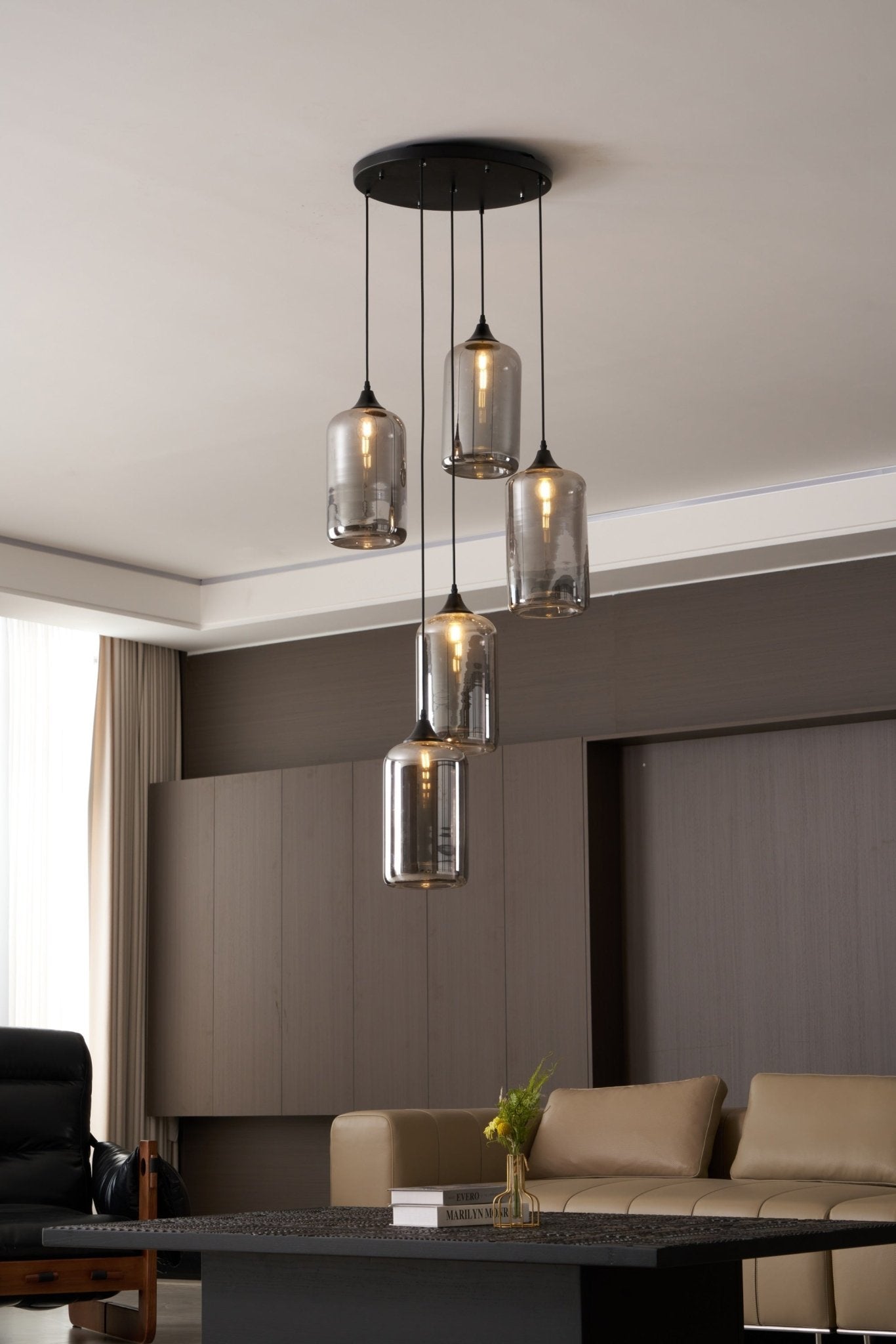 Mirelia Suspension Industrielle en Verre