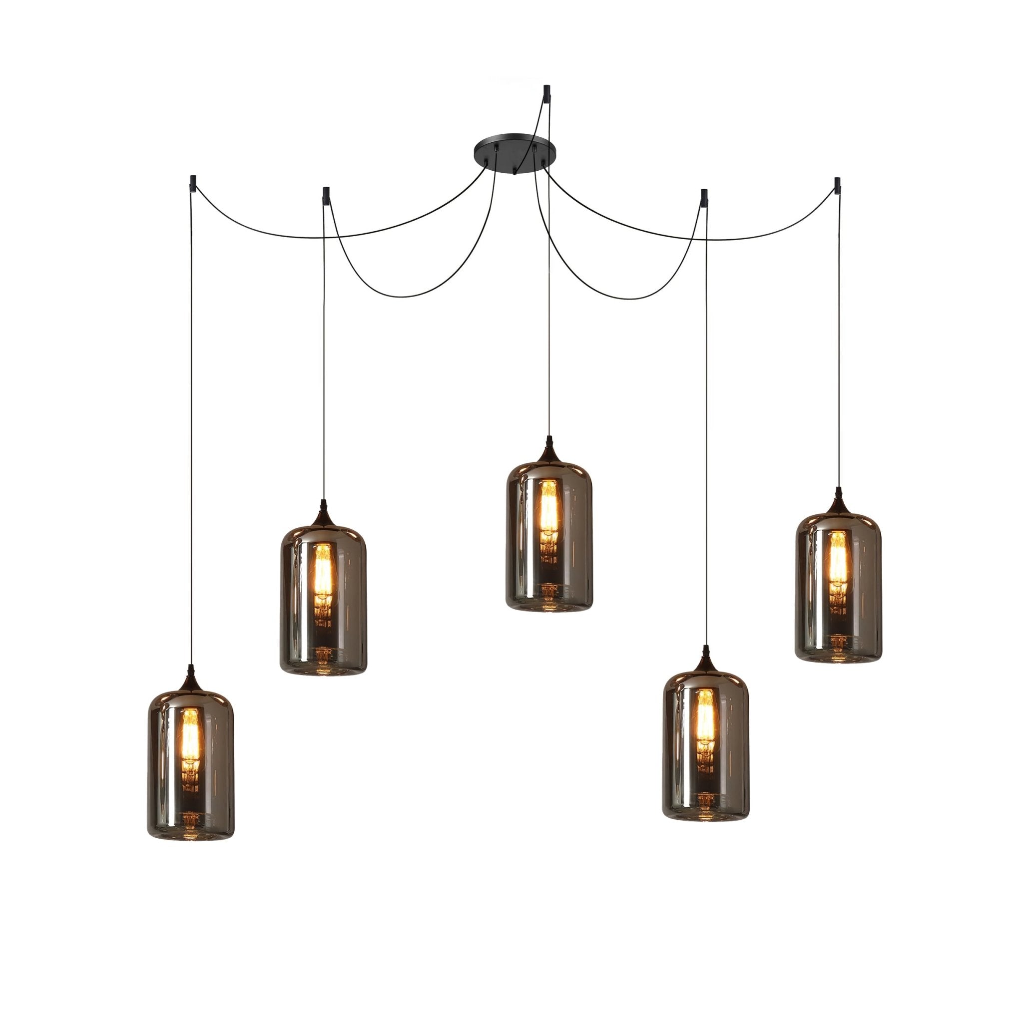 Mirelia Suspension Industrielle en Verre