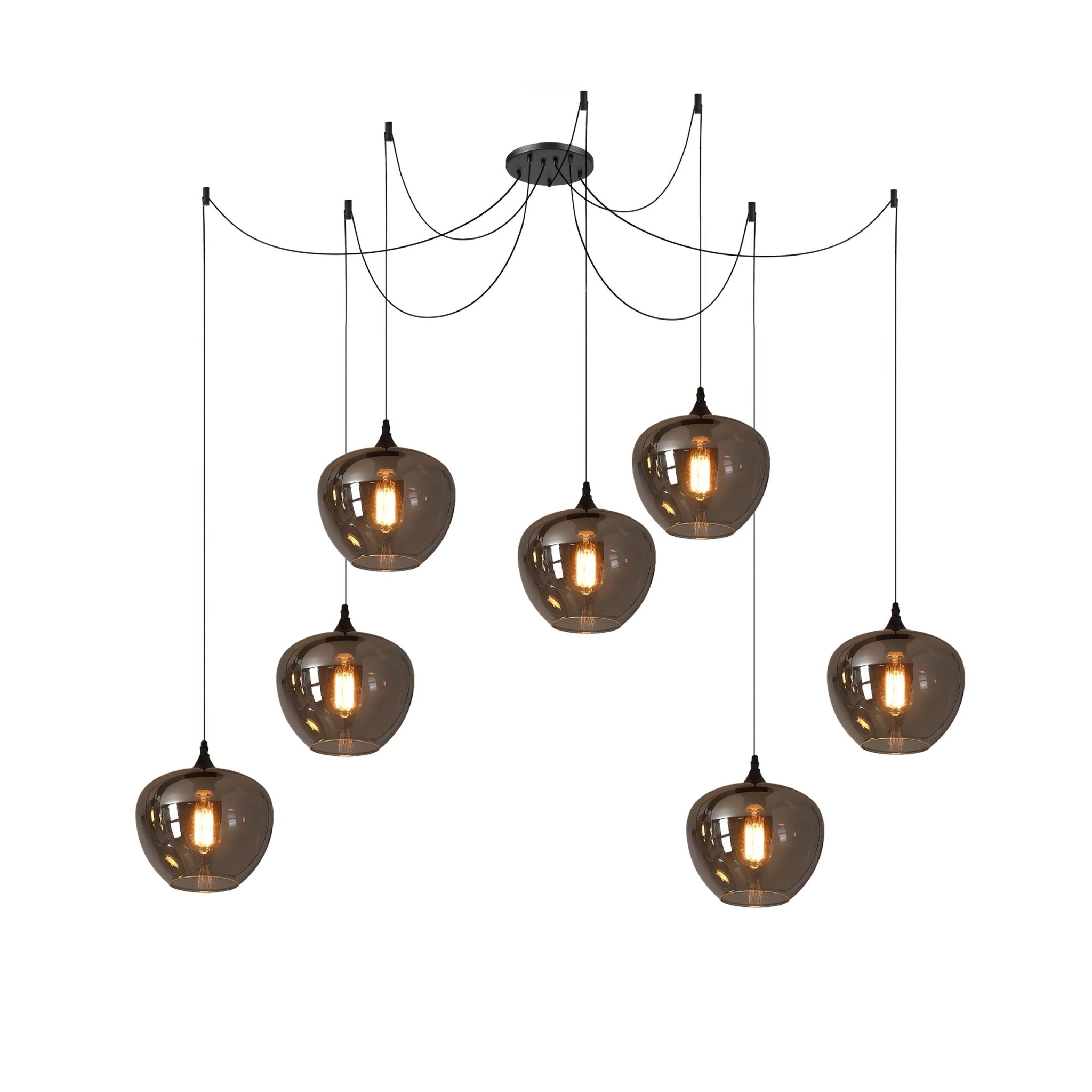 Mirelia Suspension Industrielle en Verre