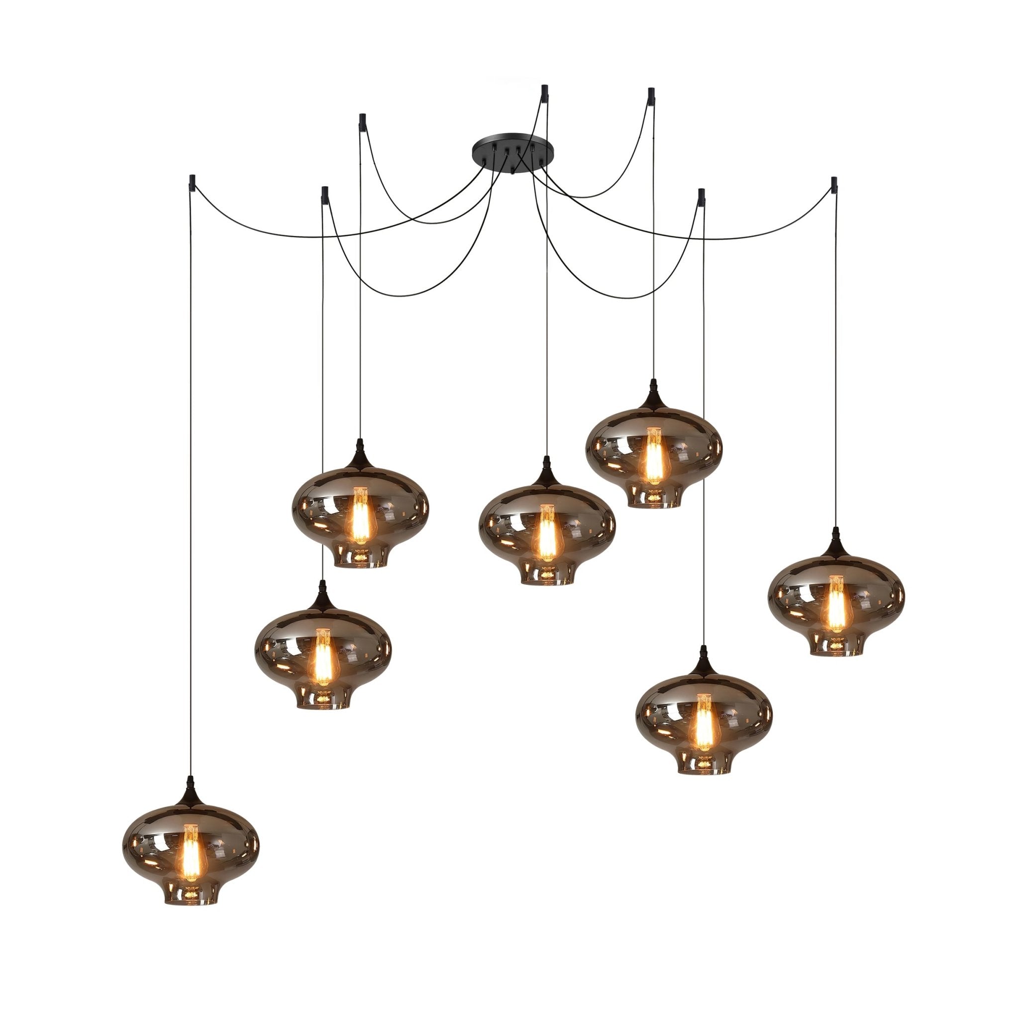 Mirelia Suspension Industrielle en Verre