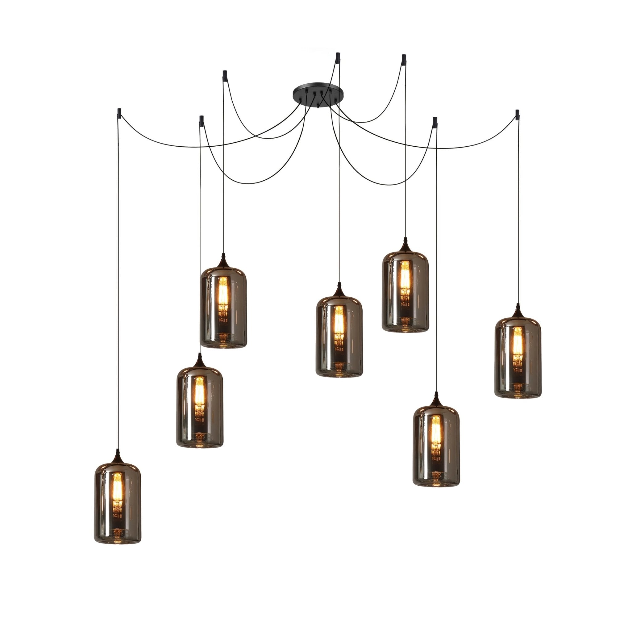 Mirelia Suspension Industrielle en Verre