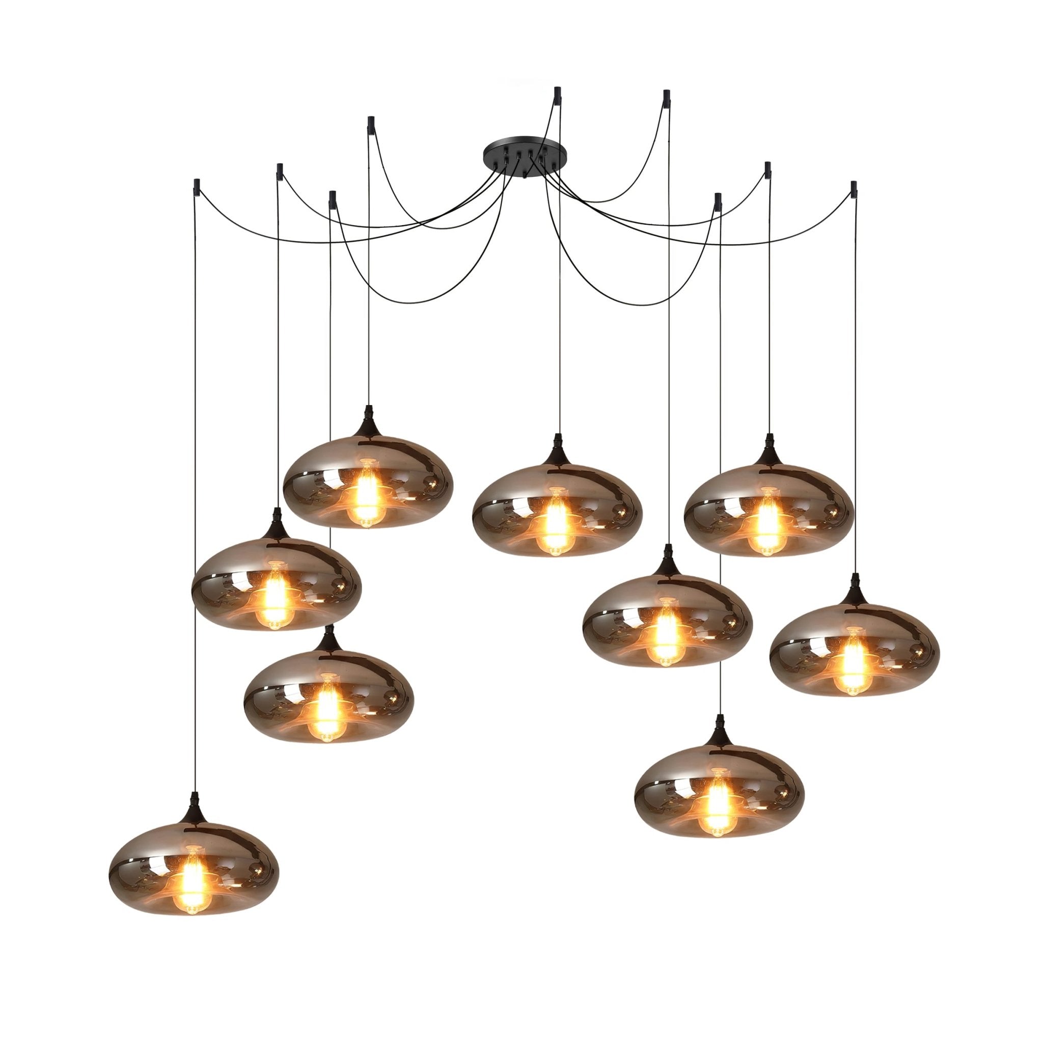 Mirelia Suspension Industrielle en Verre