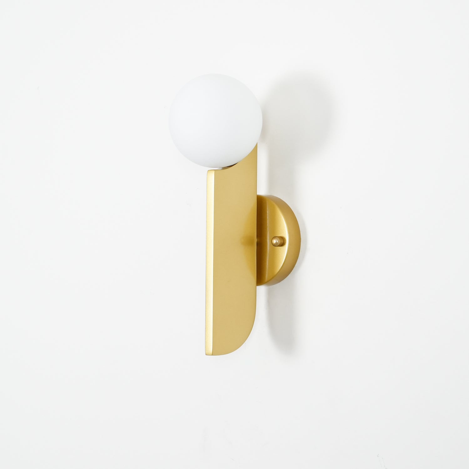 Lustra Applique Murale Globe en Verre Sculptural