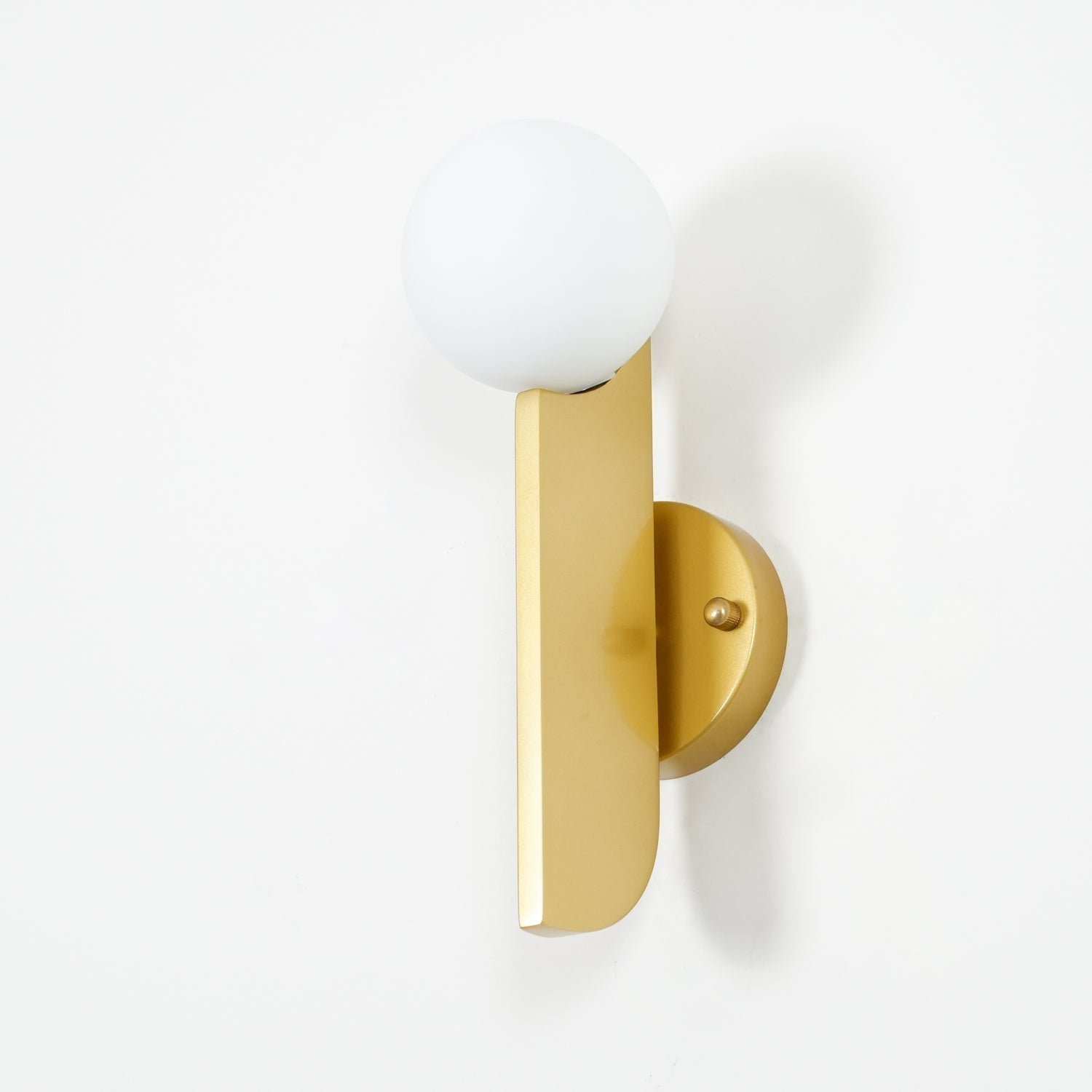 Lustra Applique Murale Globe en Verre Sculptural