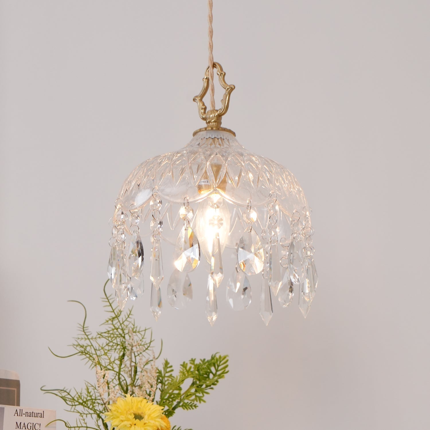 Elyran Suspension Cristal Vintage