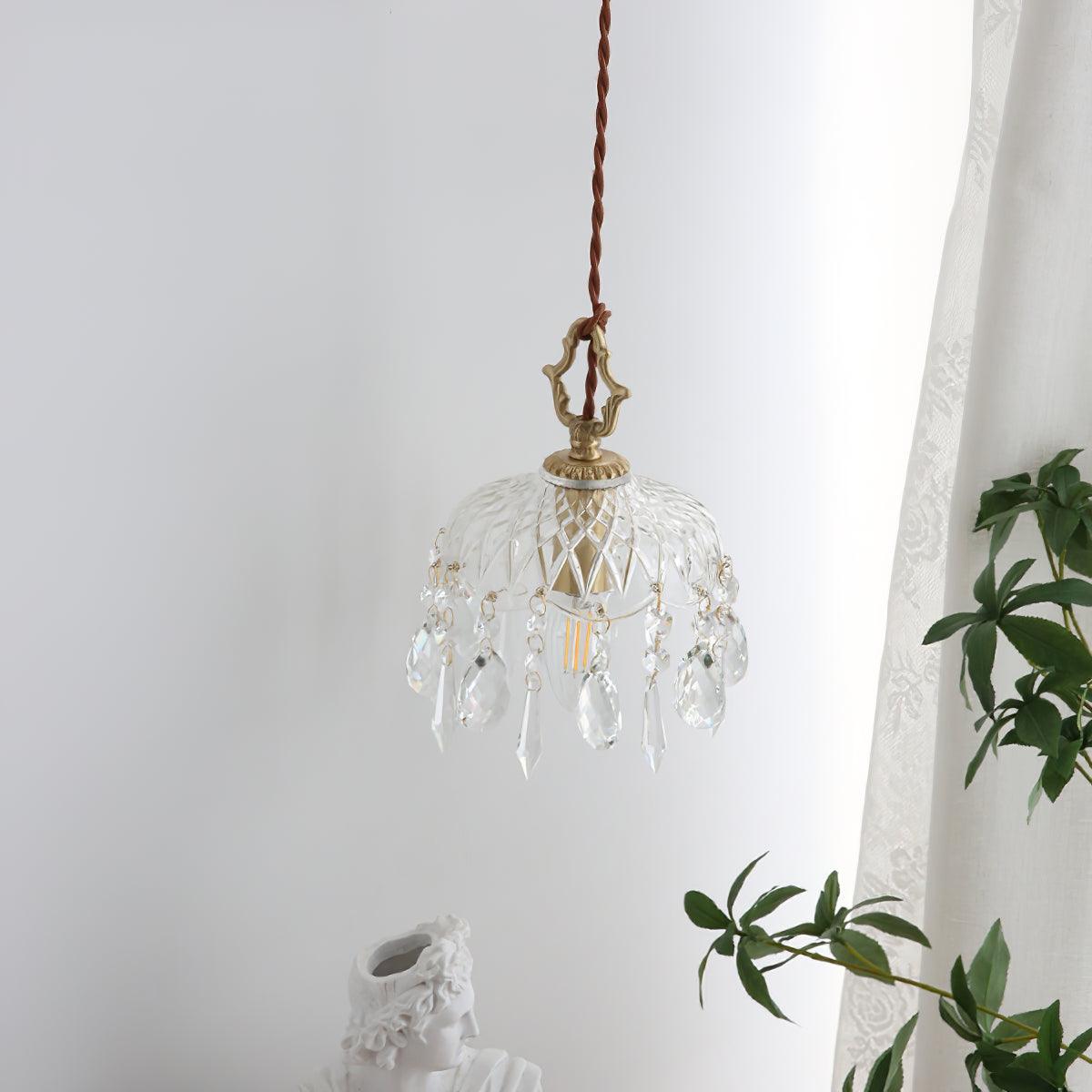 Elyran Suspension Cristal Vintage