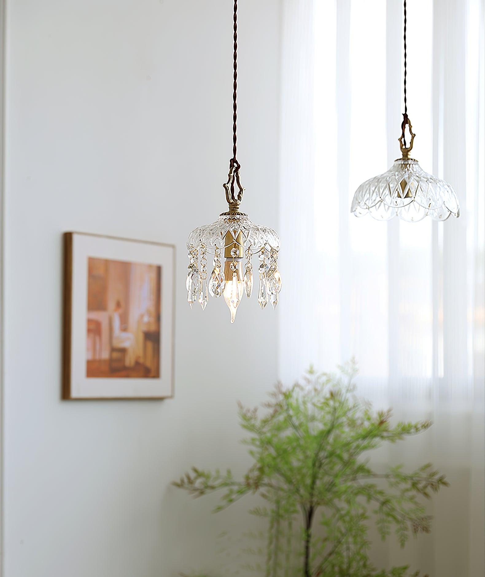 Elyran Suspension Cristal Vintage