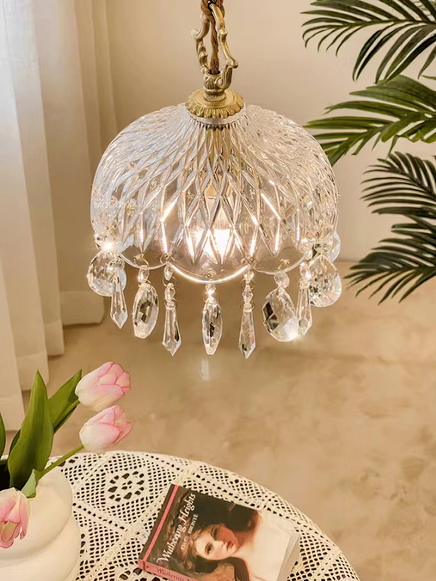 Elyran Suspension Cristal Vintage