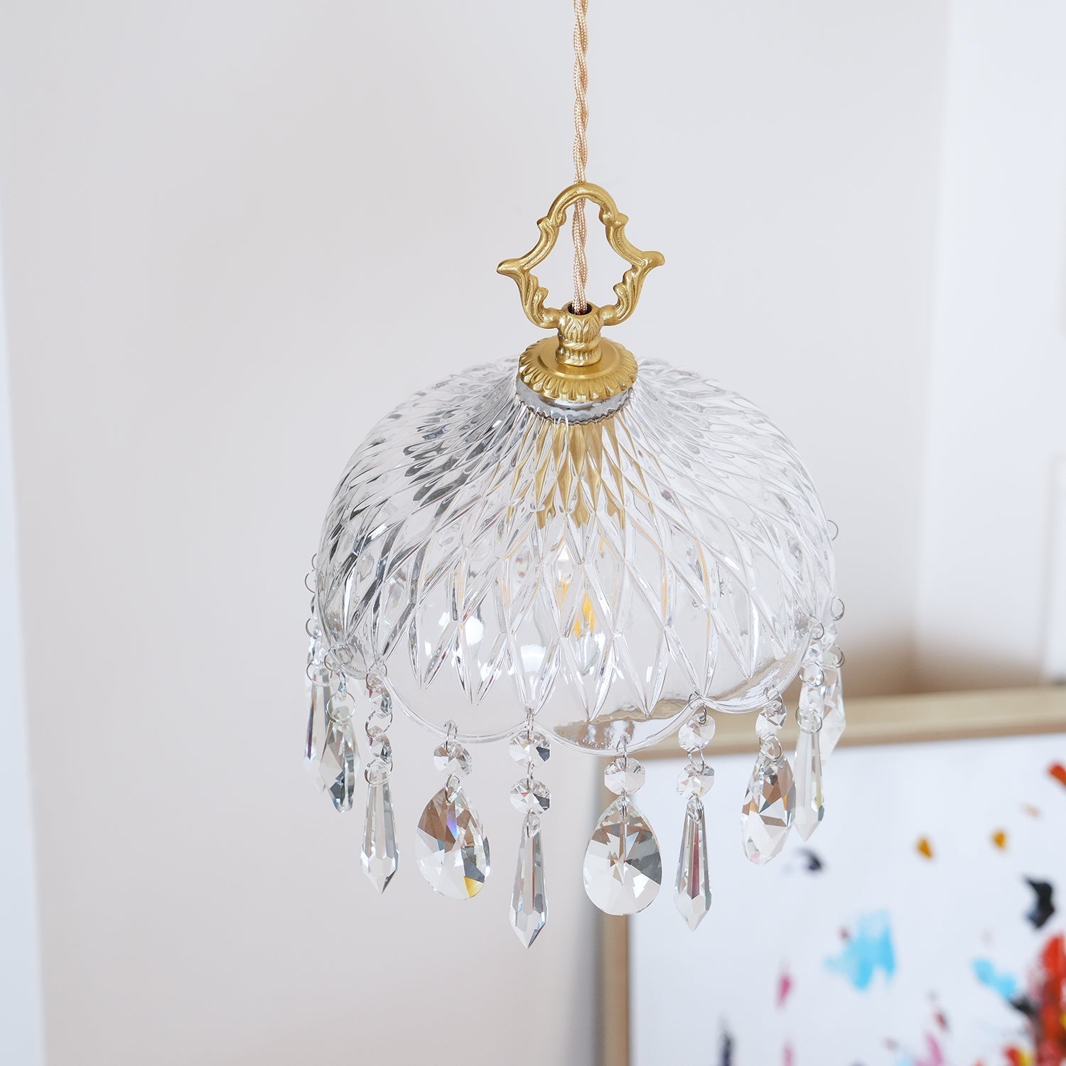 Elyran Suspension Cristal Vintage