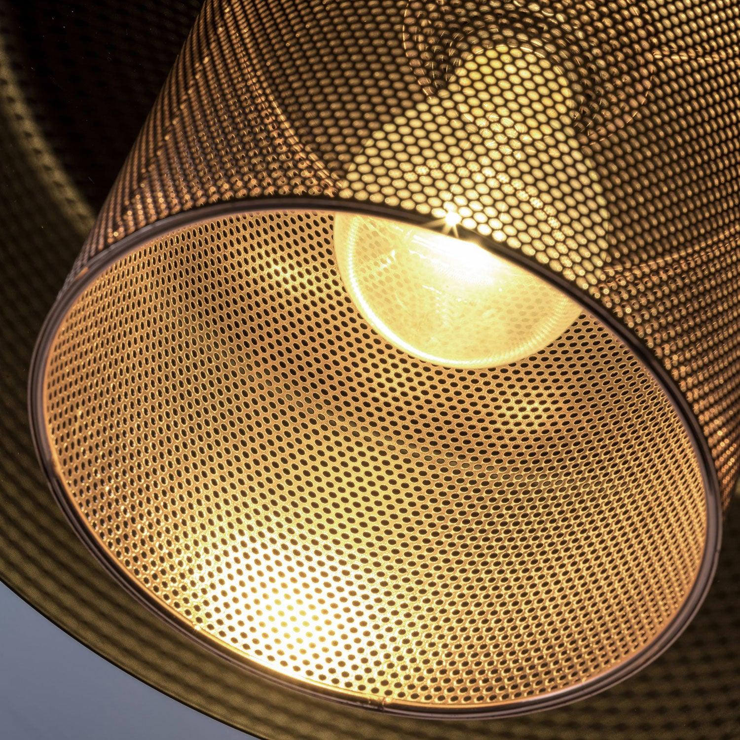 Zynthre Lampe à suspension industrielle classique