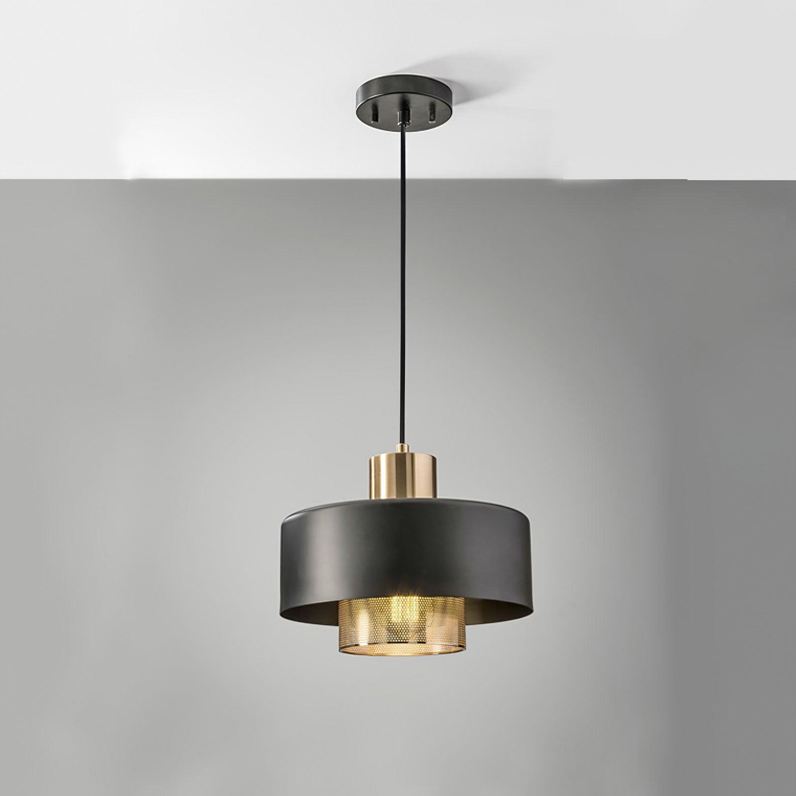 Zynthre Lampe à suspension industrielle classique