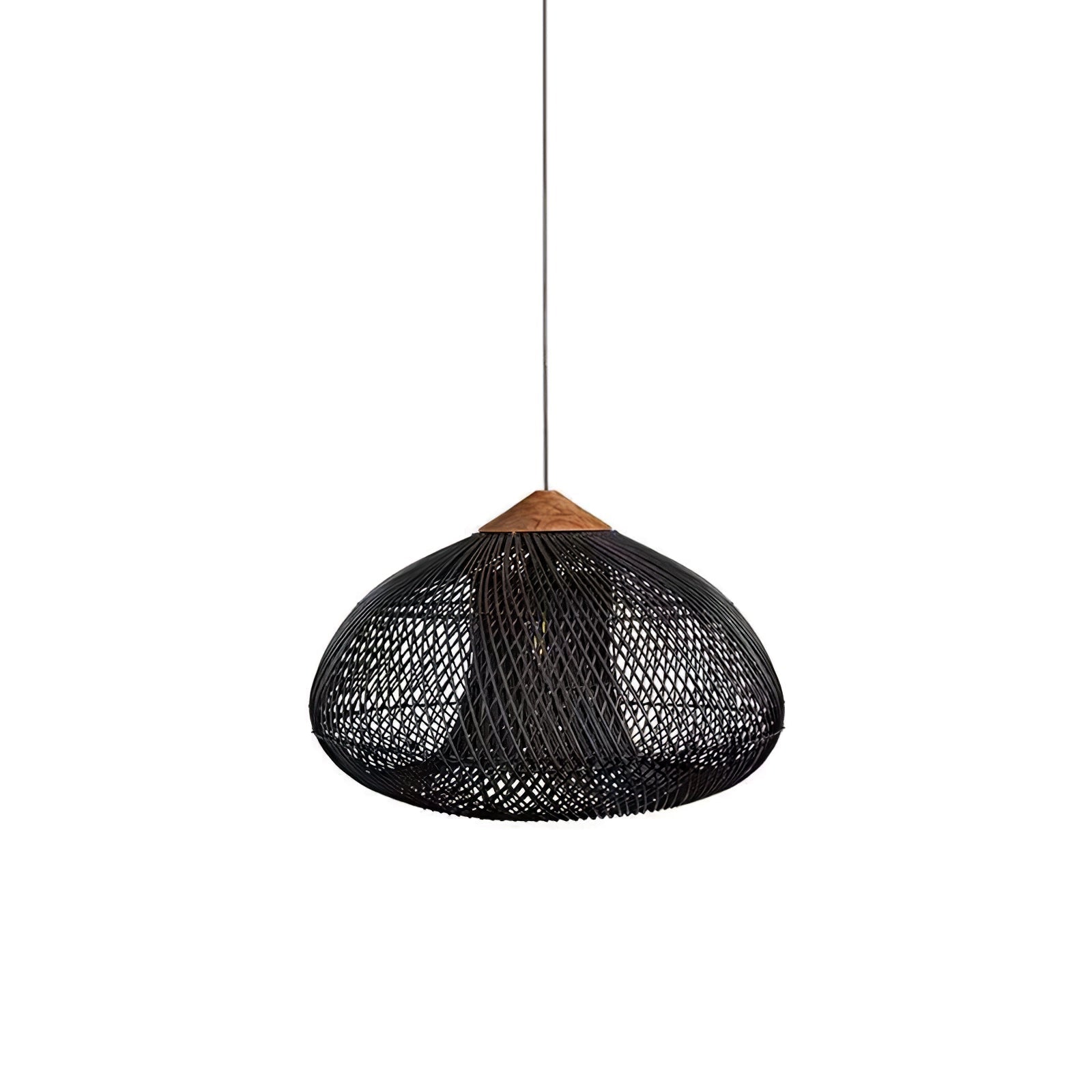 Solavn Lampe suspendue en bois de rotin