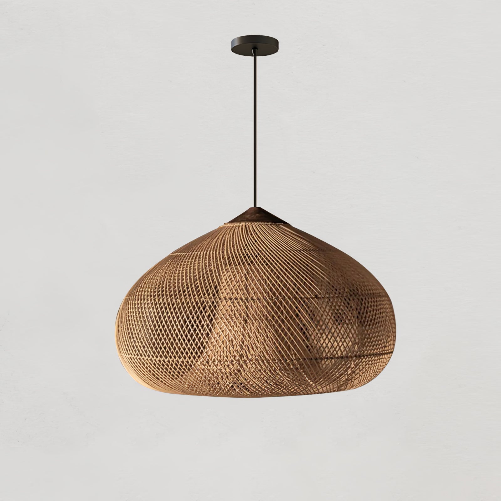 Solavn Lampe suspendue en bois de rotin