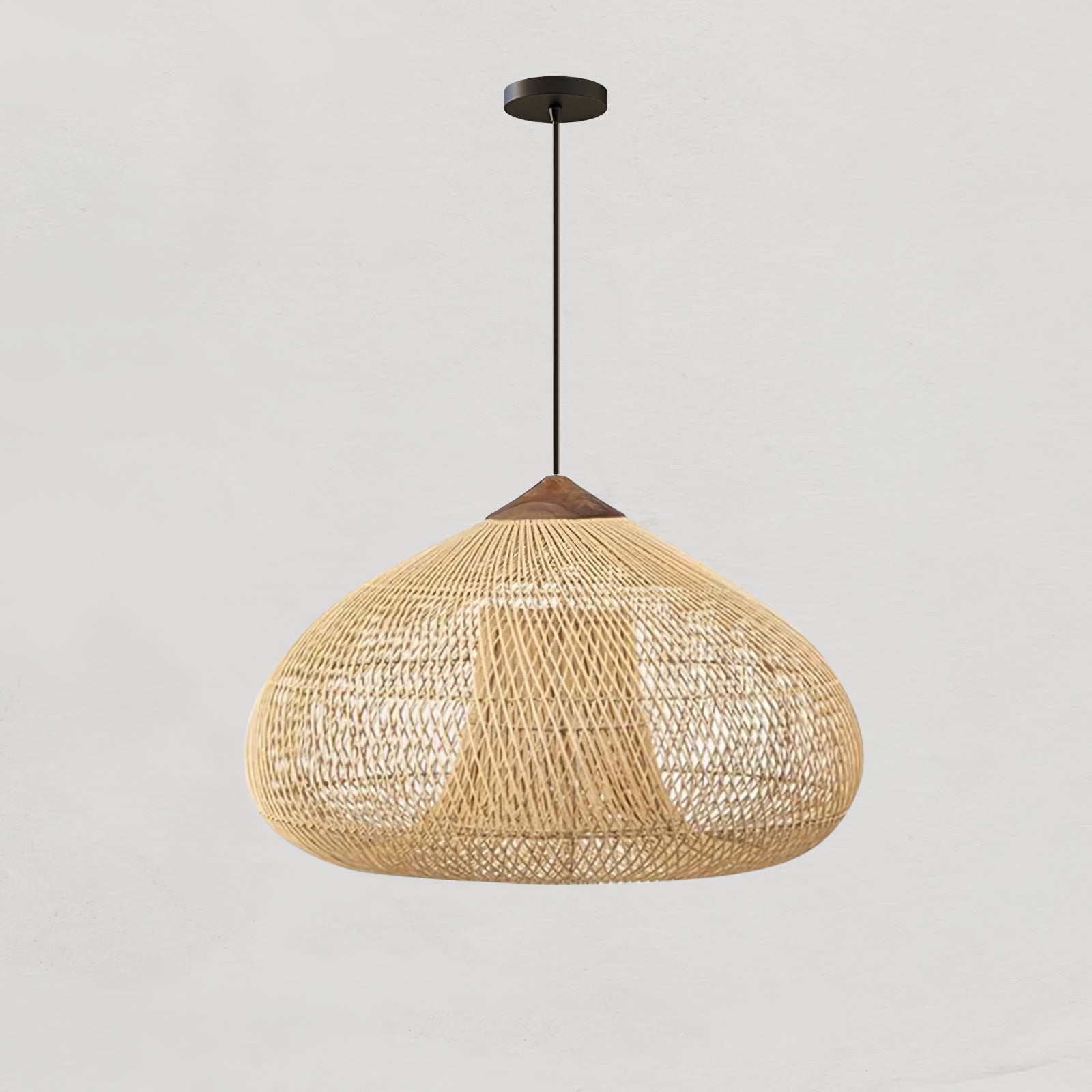 Solavn Lampe suspendue en bois de rotin