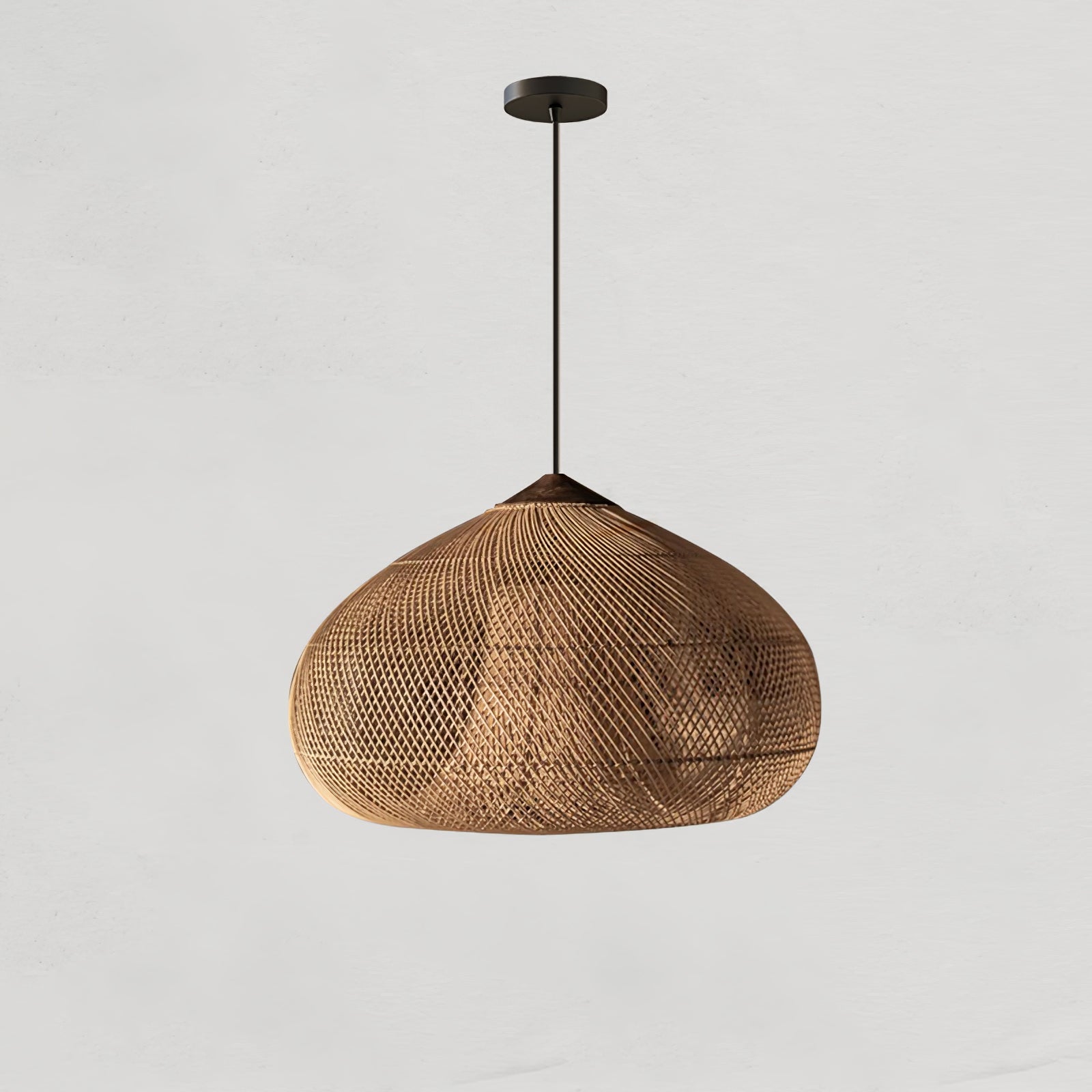 Solavn Lampe suspendue en bois de rotin