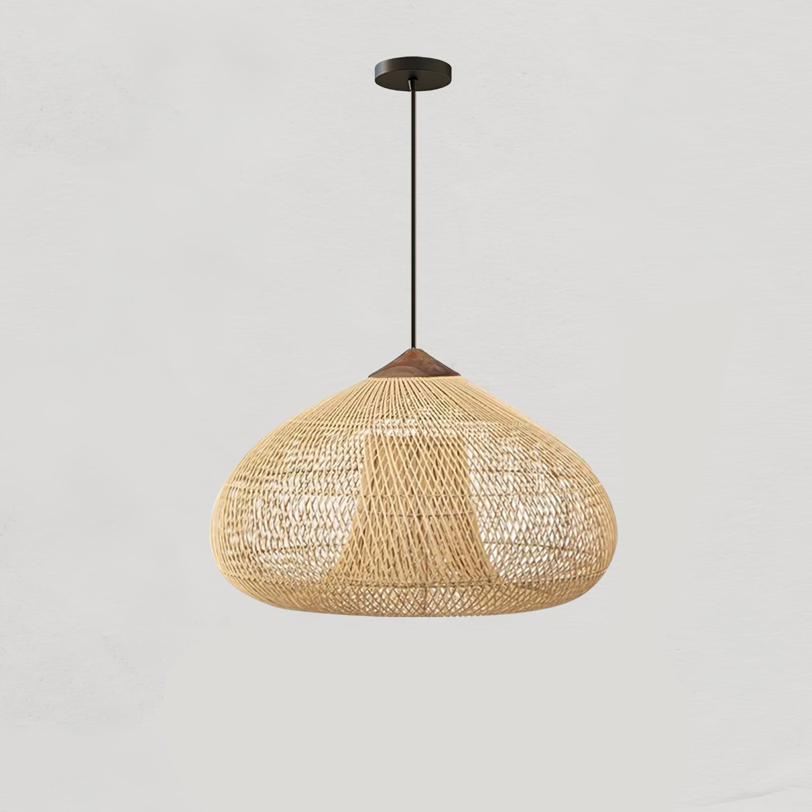 Solavn Lampe suspendue en bois de rotin