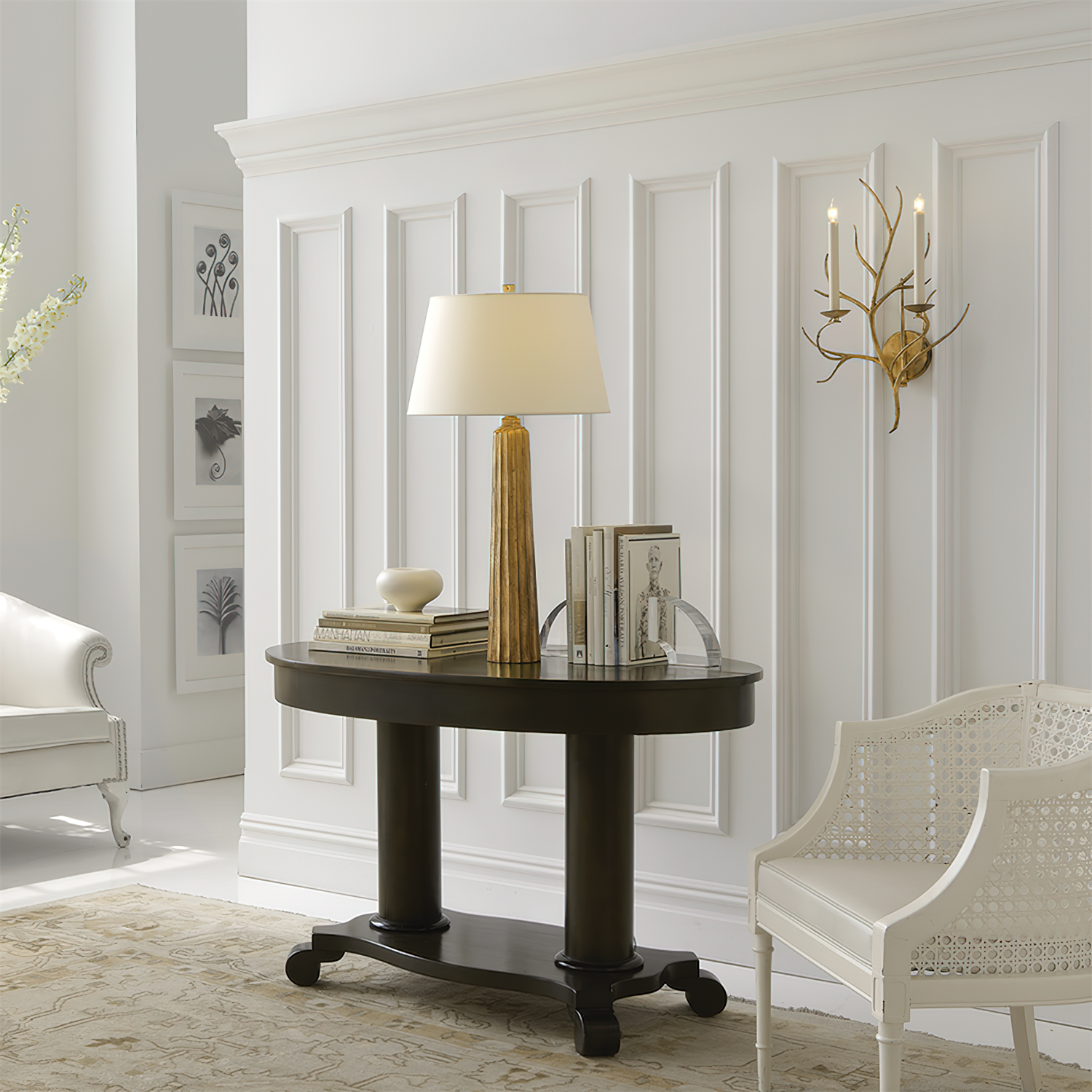 Duvor Applique Murale Double Bougie