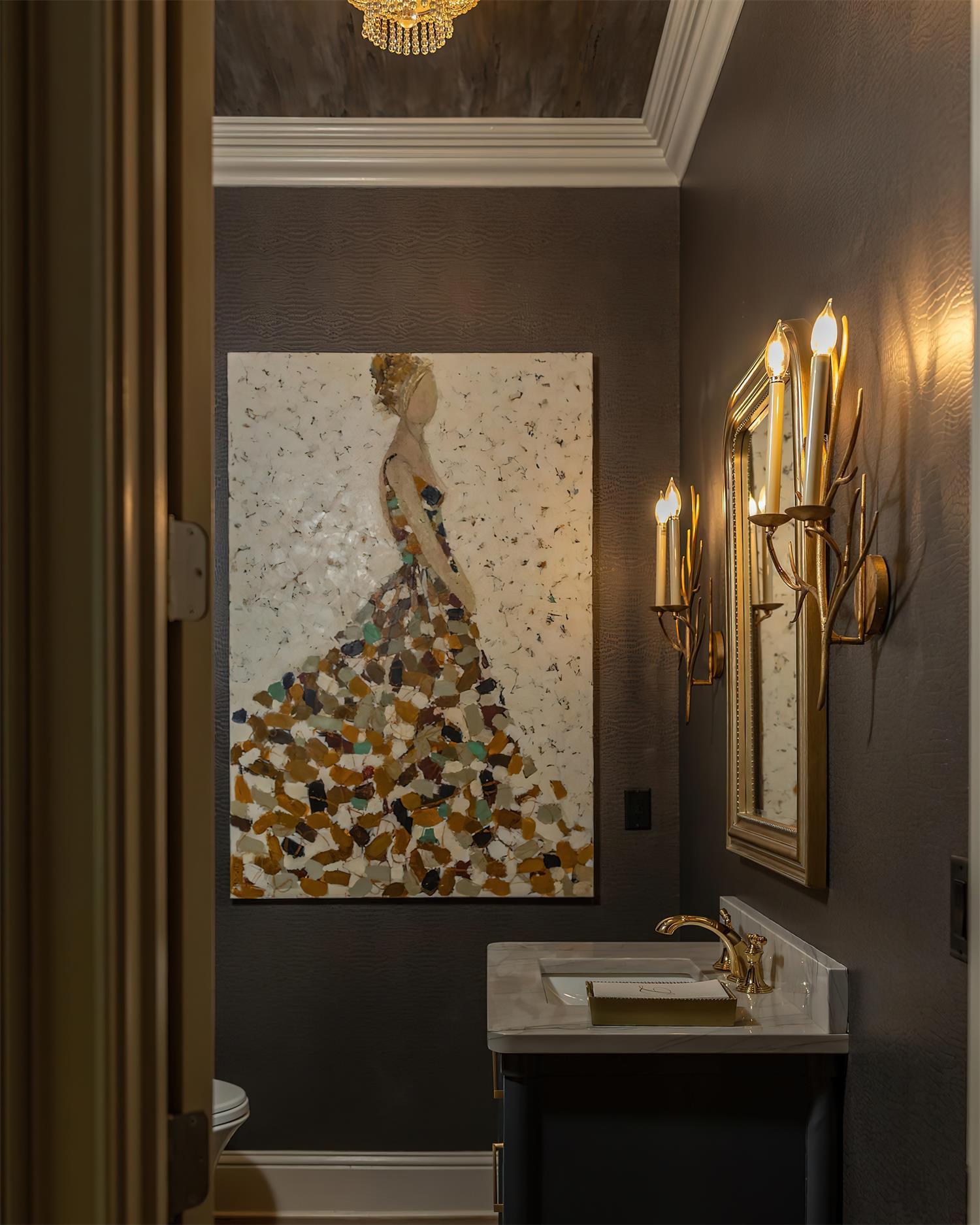 Duvor Applique Murale Double Bougie