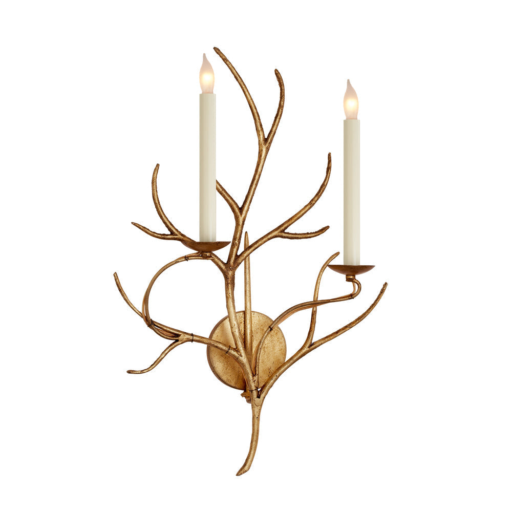 Duvor Applique Murale Double Bougie