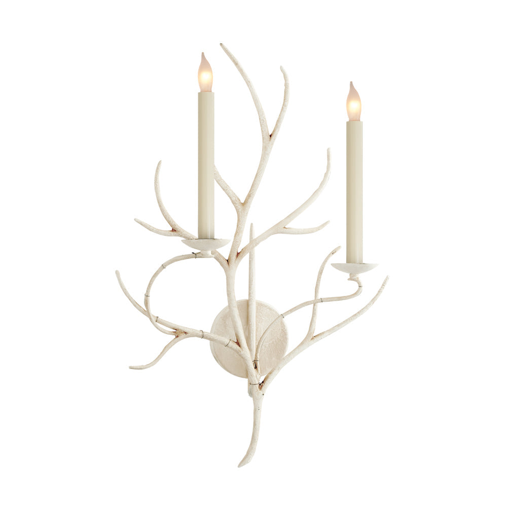 Duvor Applique Murale Double Bougie