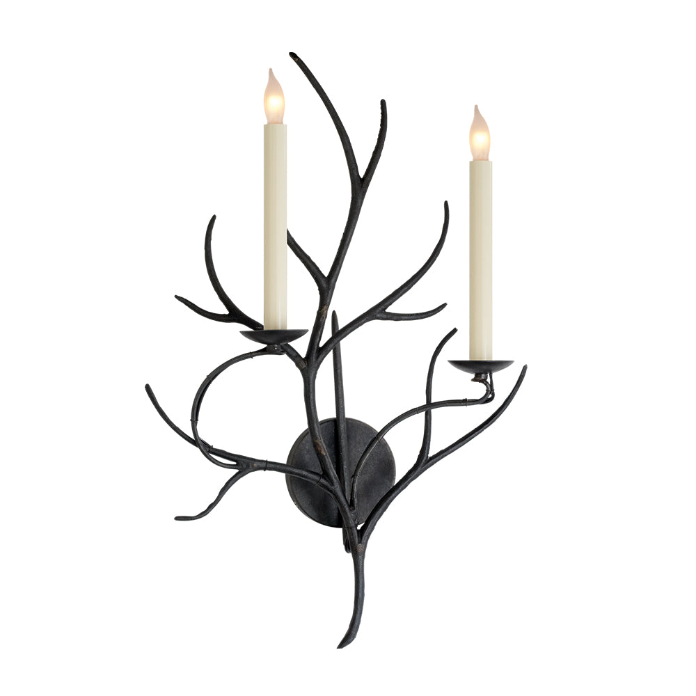 Duvor Applique Murale Double Bougie