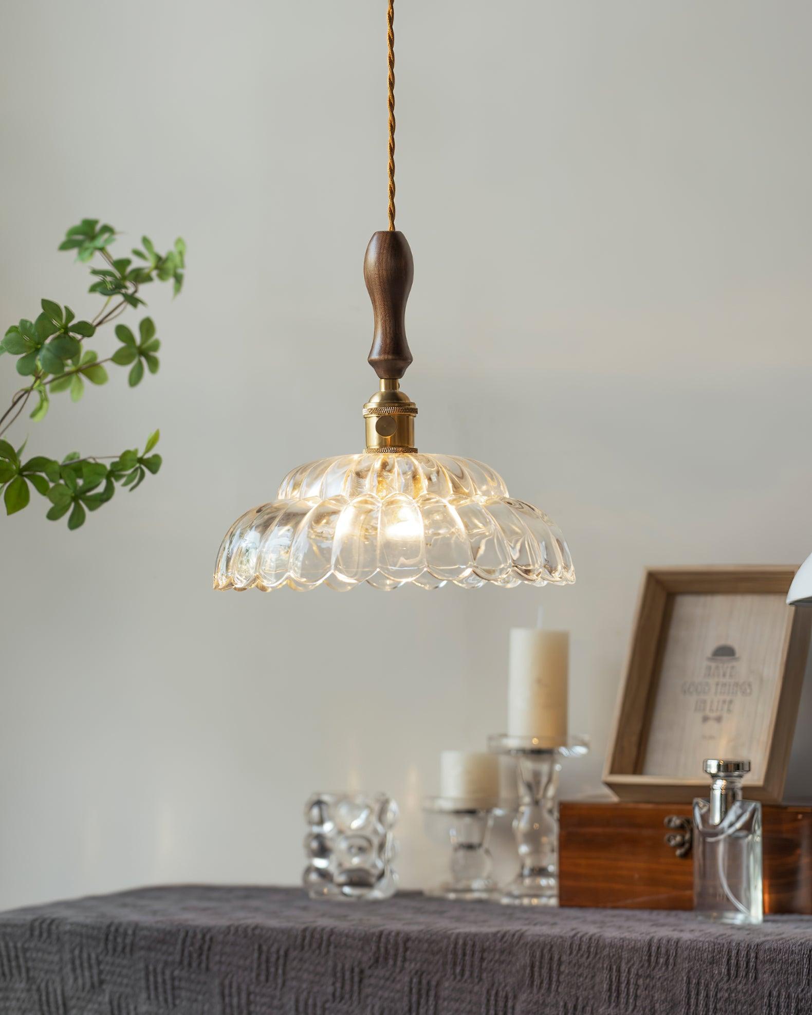 Limea Lampe Suspension Verre Transparent
