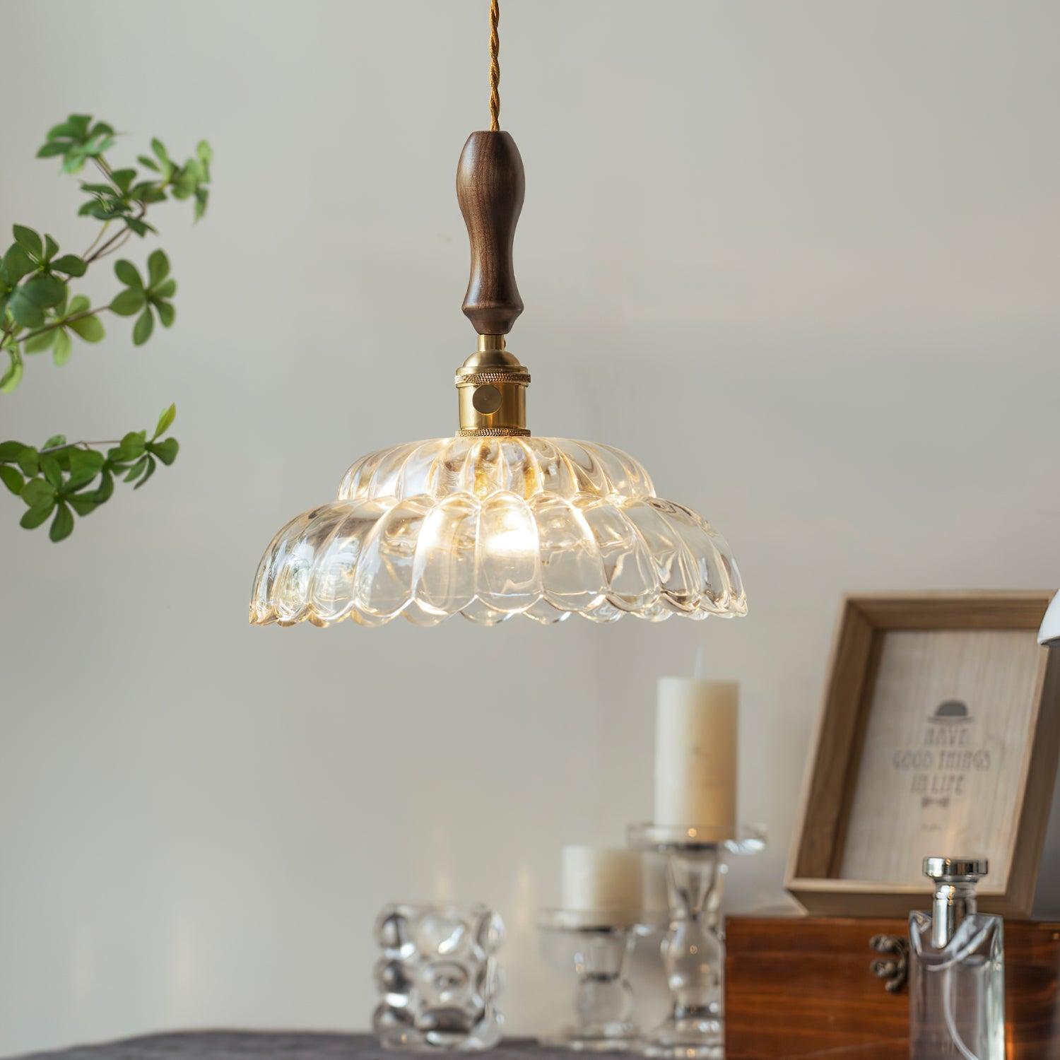 Limea Lampe Suspension Verre Transparent