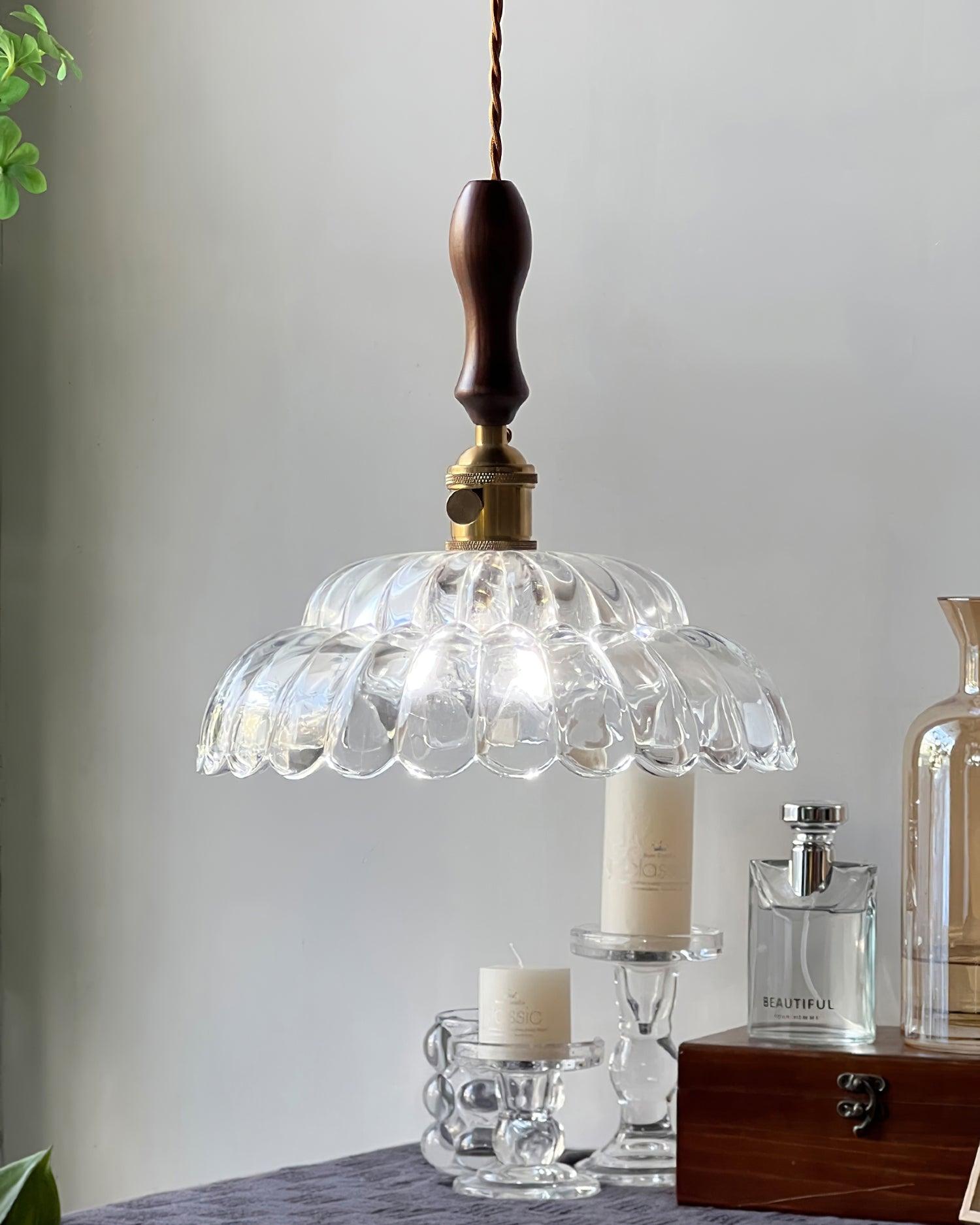 Limea Lampe Suspension Verre Transparent