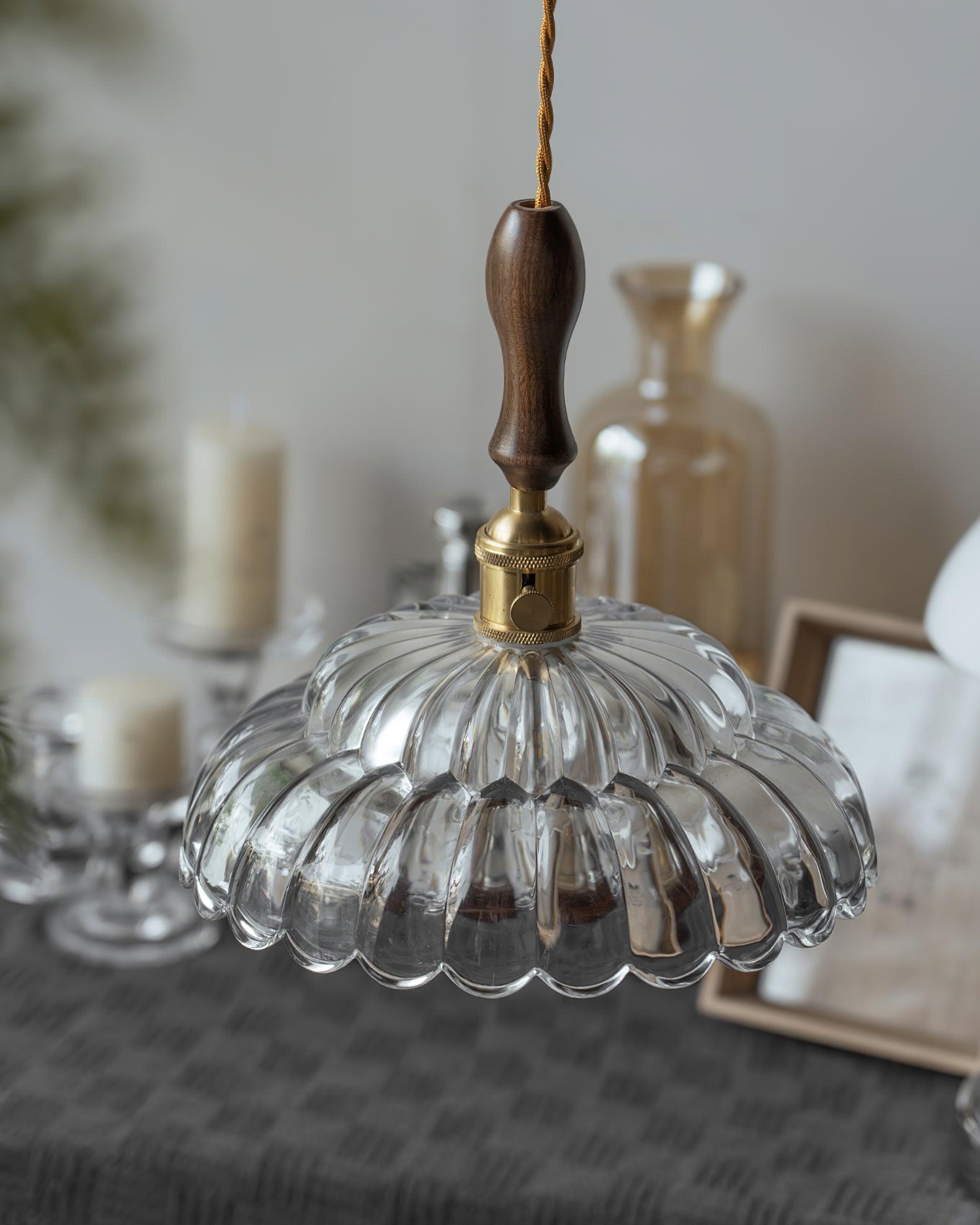 Limea Lampe Suspension Verre Transparent