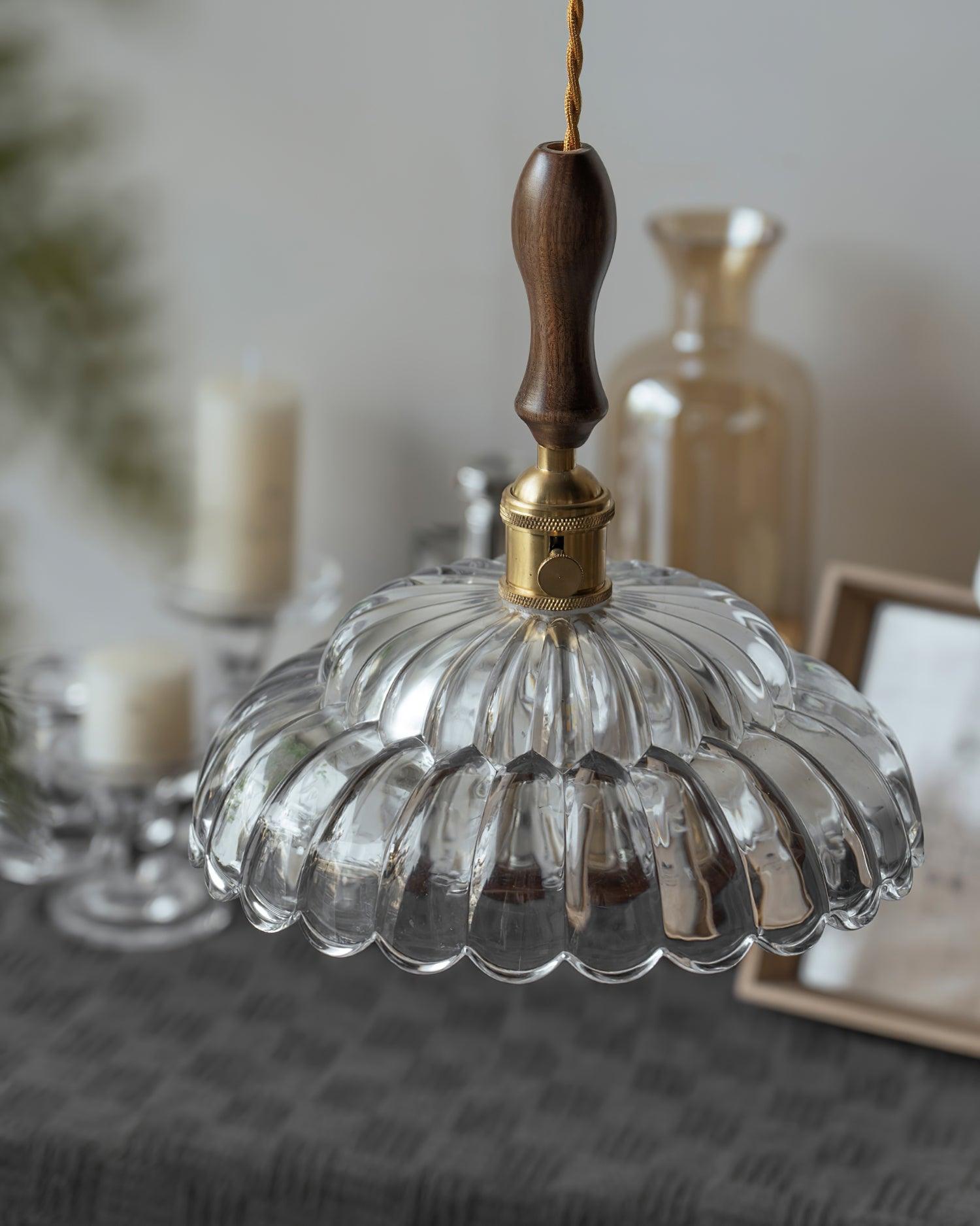 Limea Lampe Suspension Verre Transparent