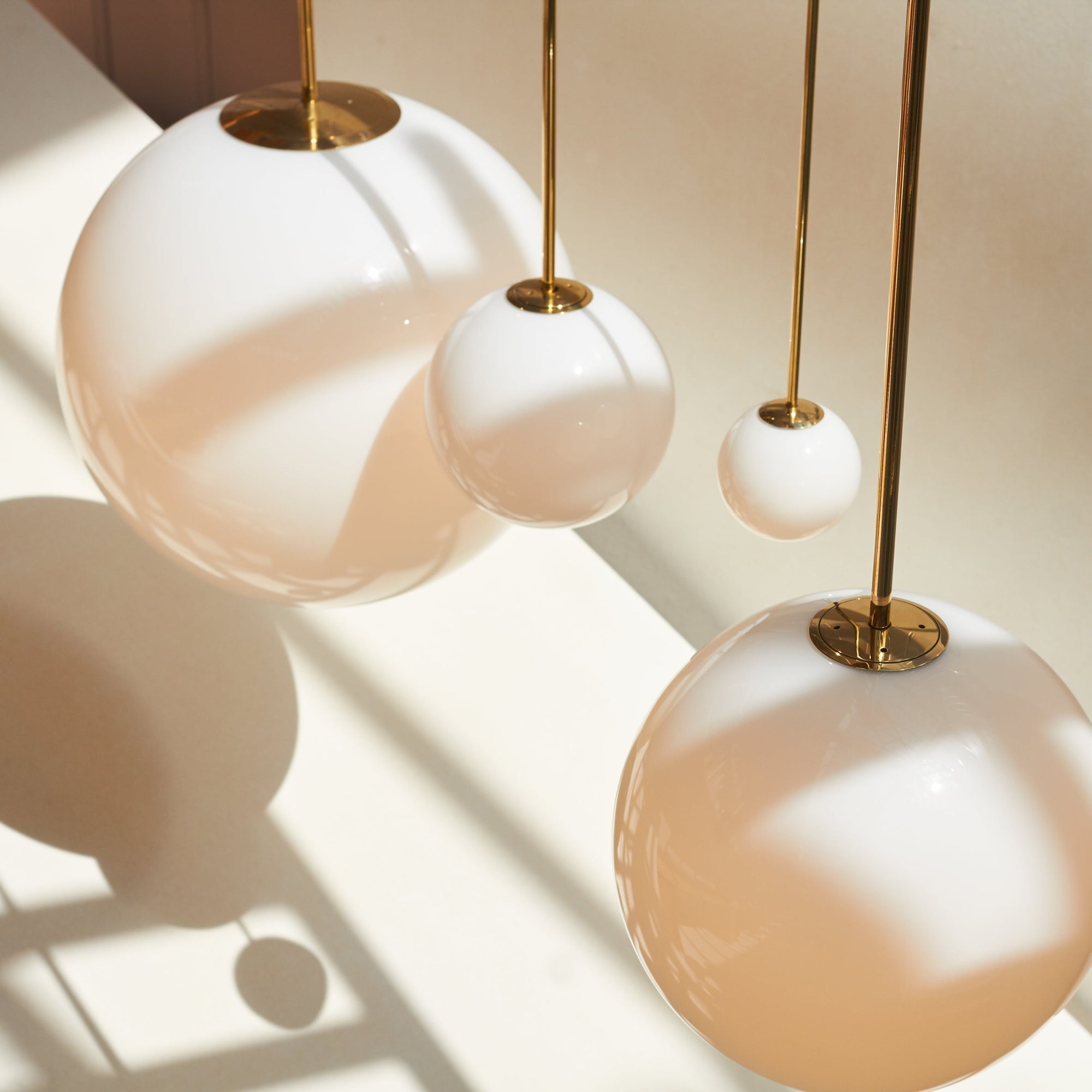 Lustra Suspension Collection Architecturale en Laiton