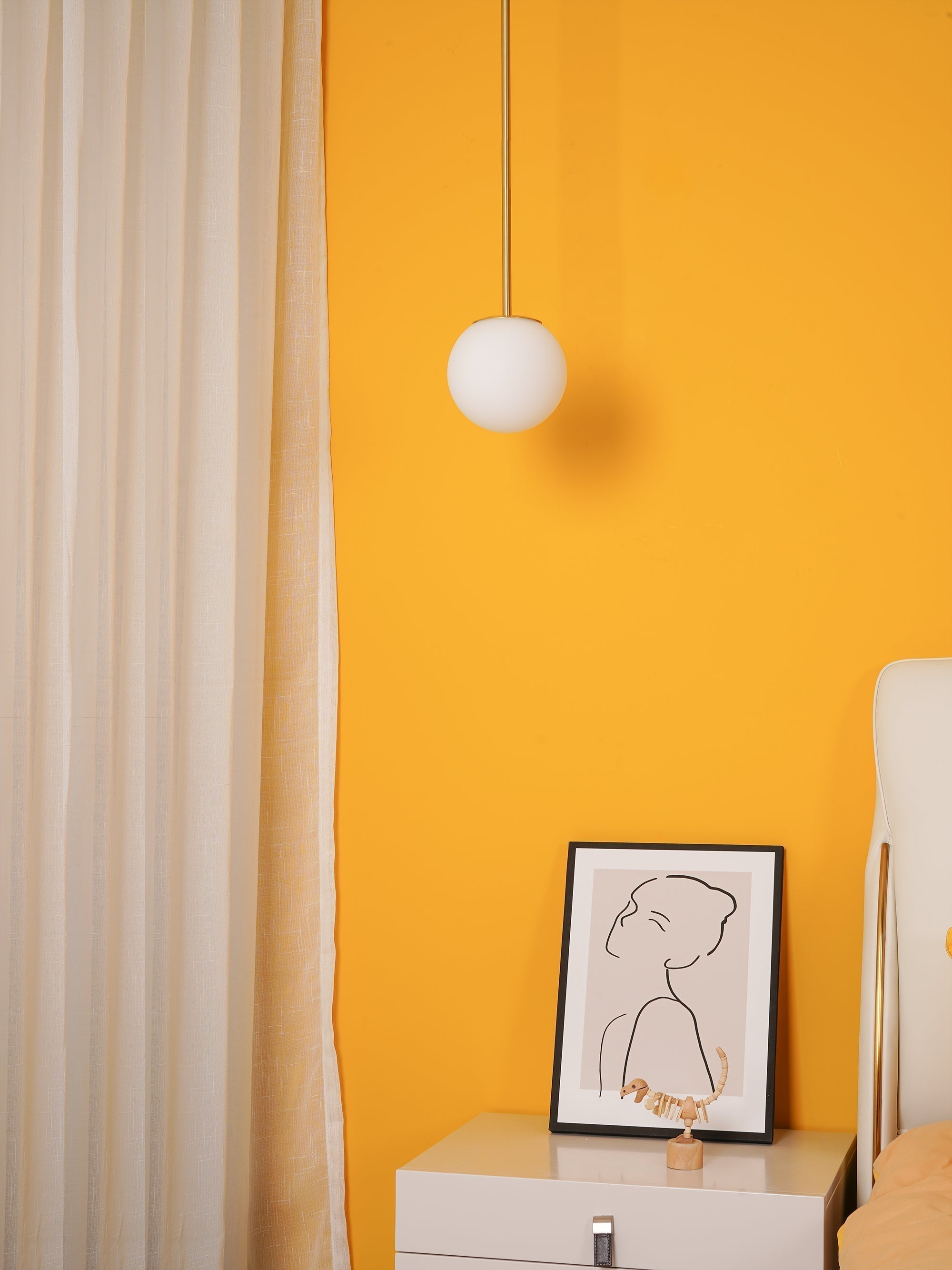 Lustra Suspension Collection Architecturale en Laiton
