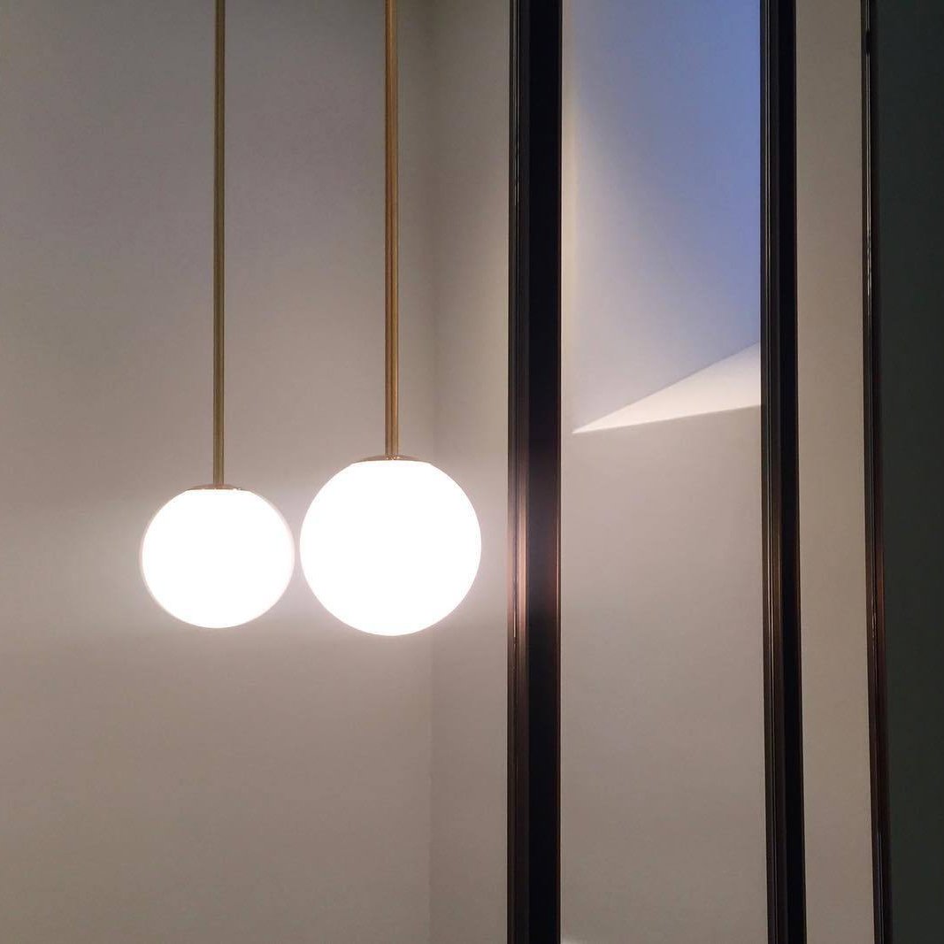 Lustra Suspension Collection Architecturale en Laiton