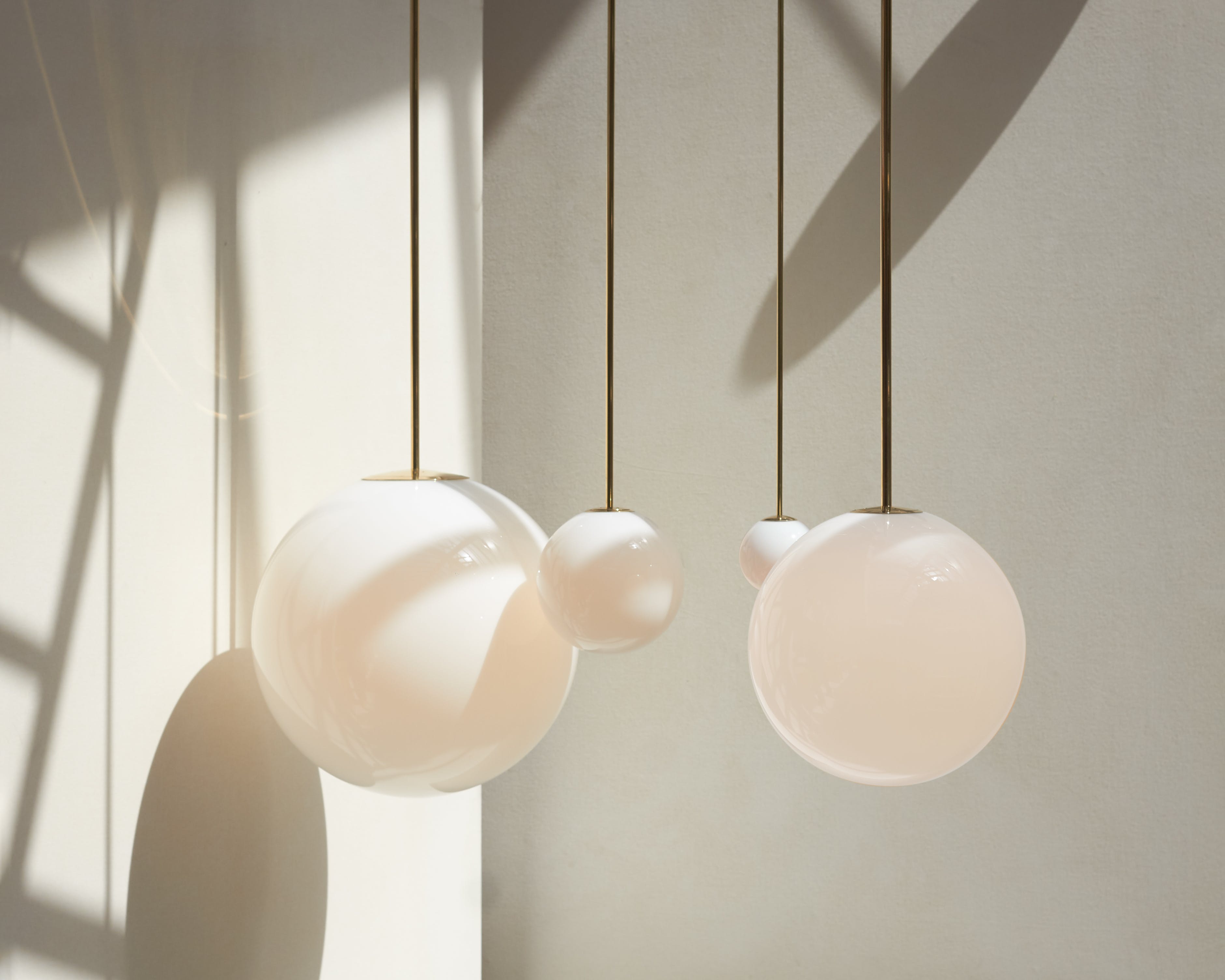 Lustra Suspension Collection Architecturale en Laiton