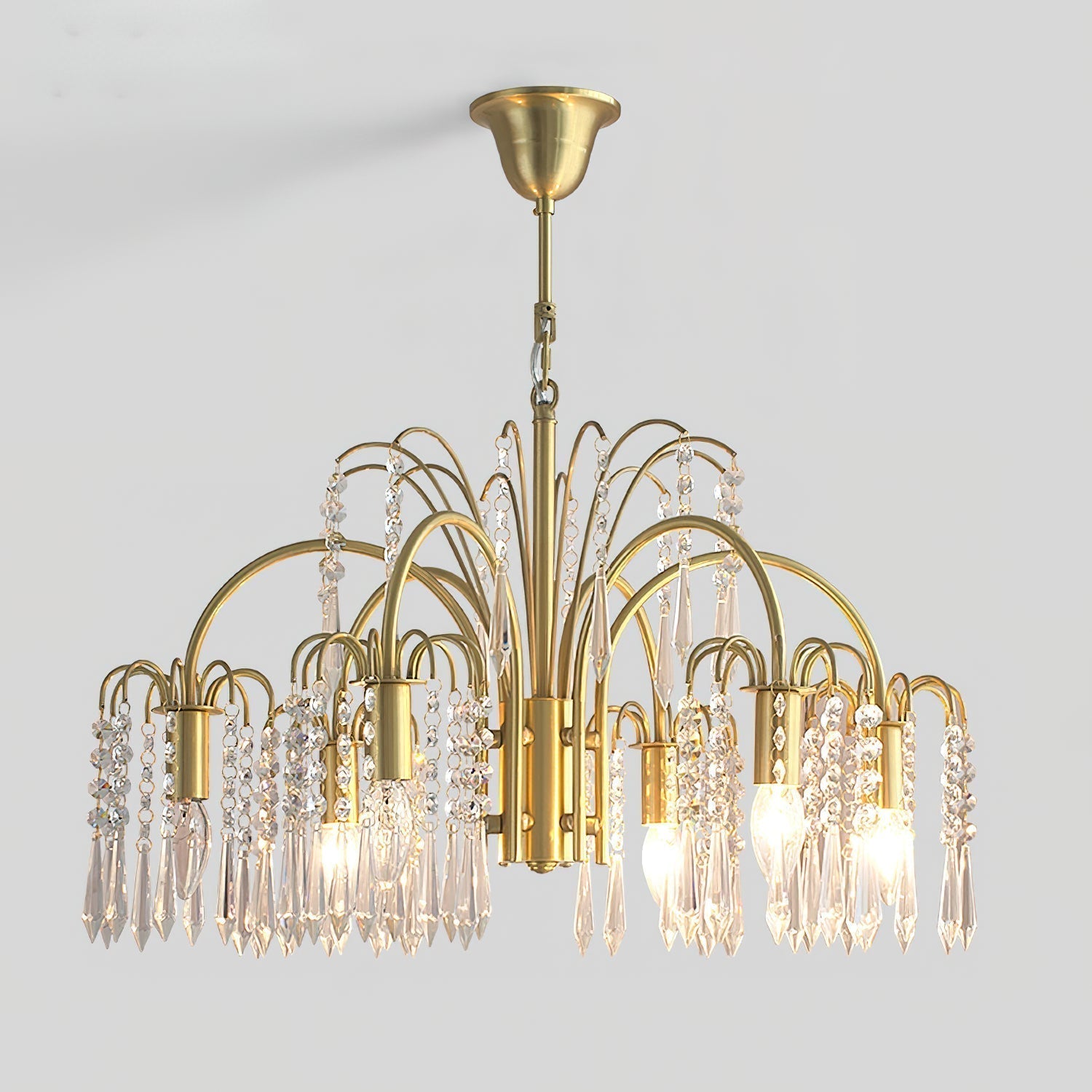 Voyant Prime Luxe Bougie Cristal Lustre