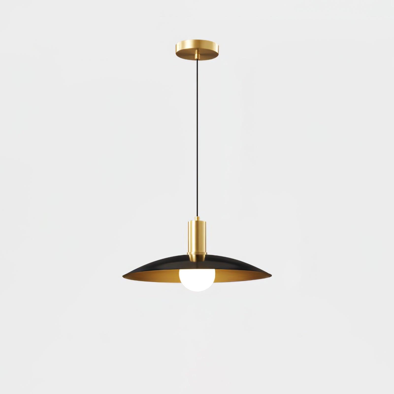 Thalora Suspension Laiton Verre Classique