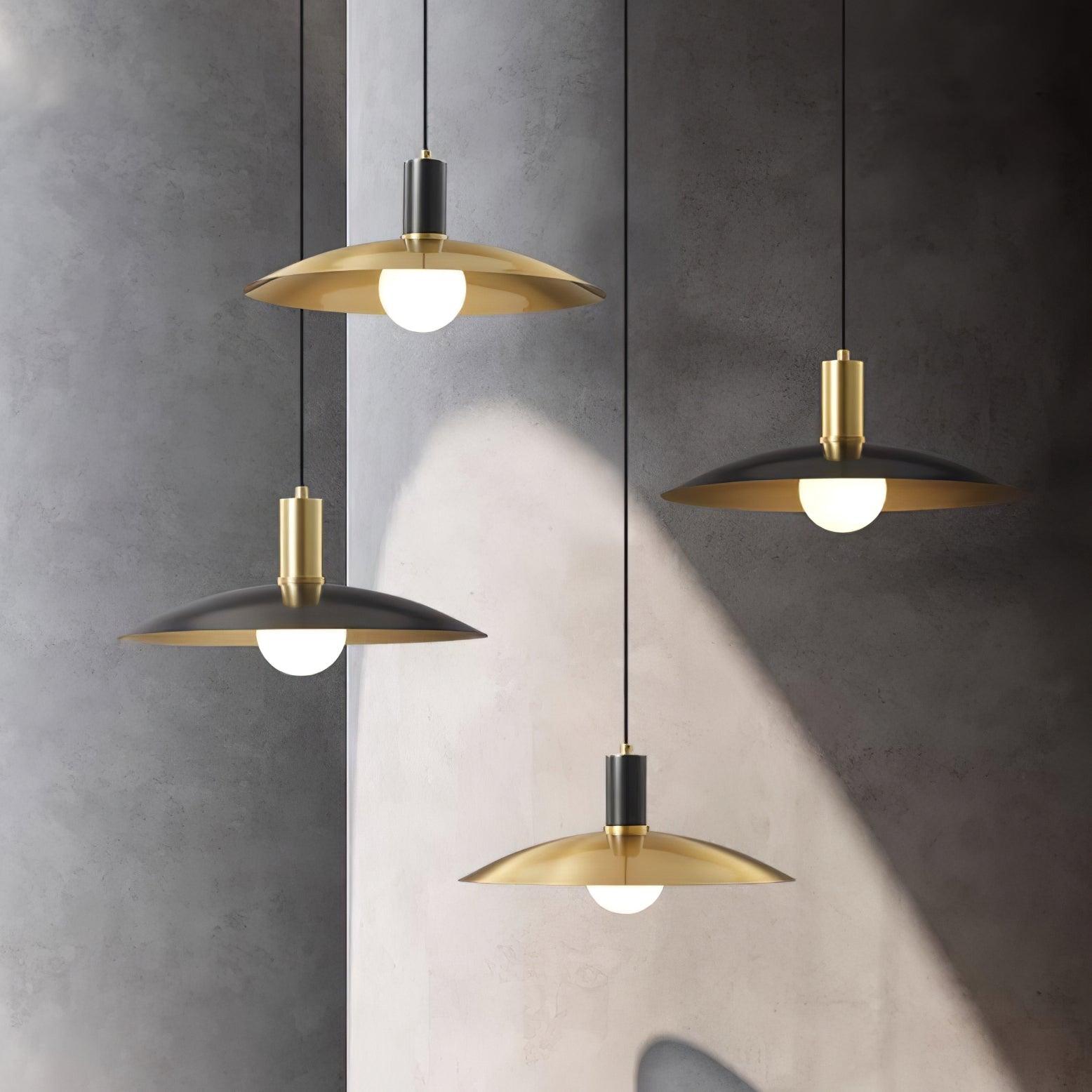 Thalora Suspension Laiton Verre Classique