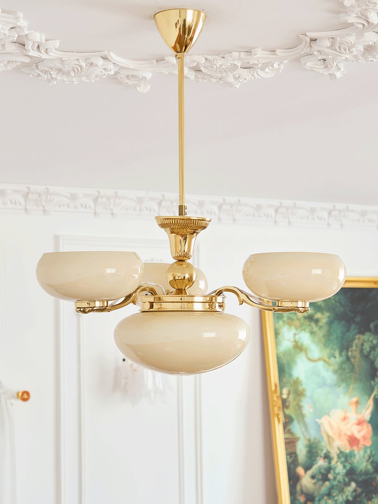 Ethan Luxueux Verre Lustre